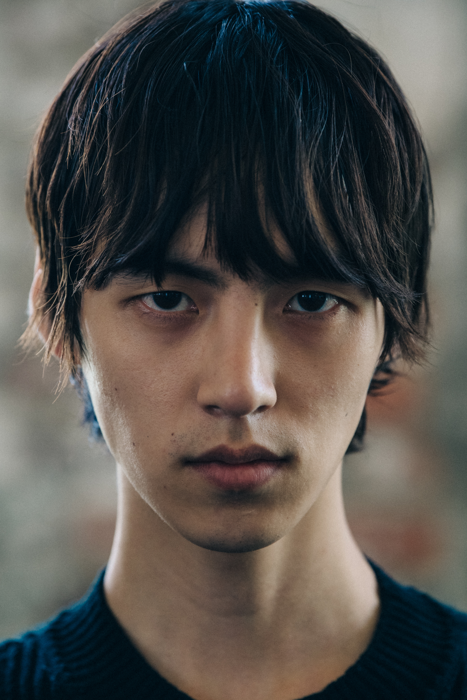 Na Jae Young backstage at Jil Sander