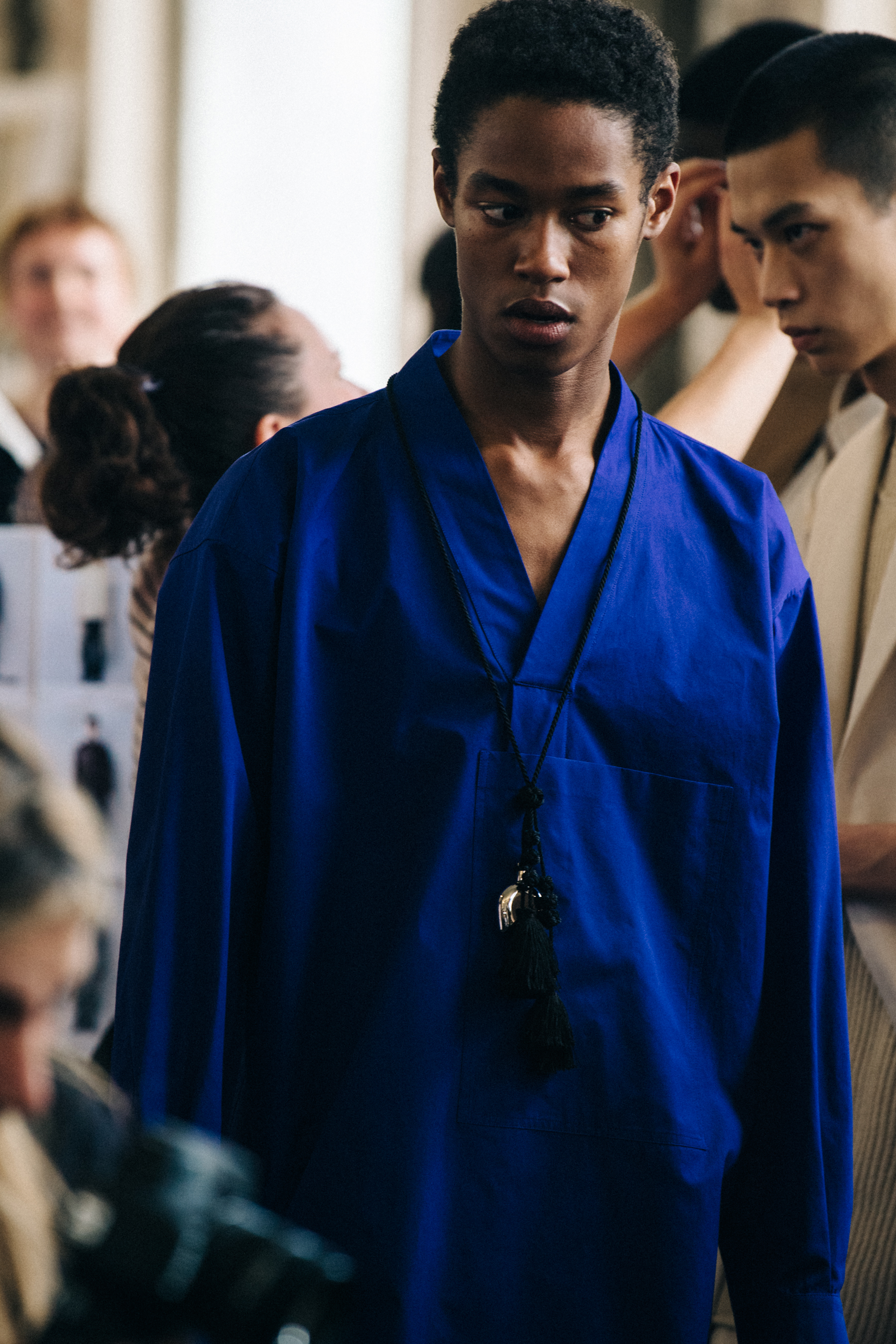 Models wearing Jil Sander outfits