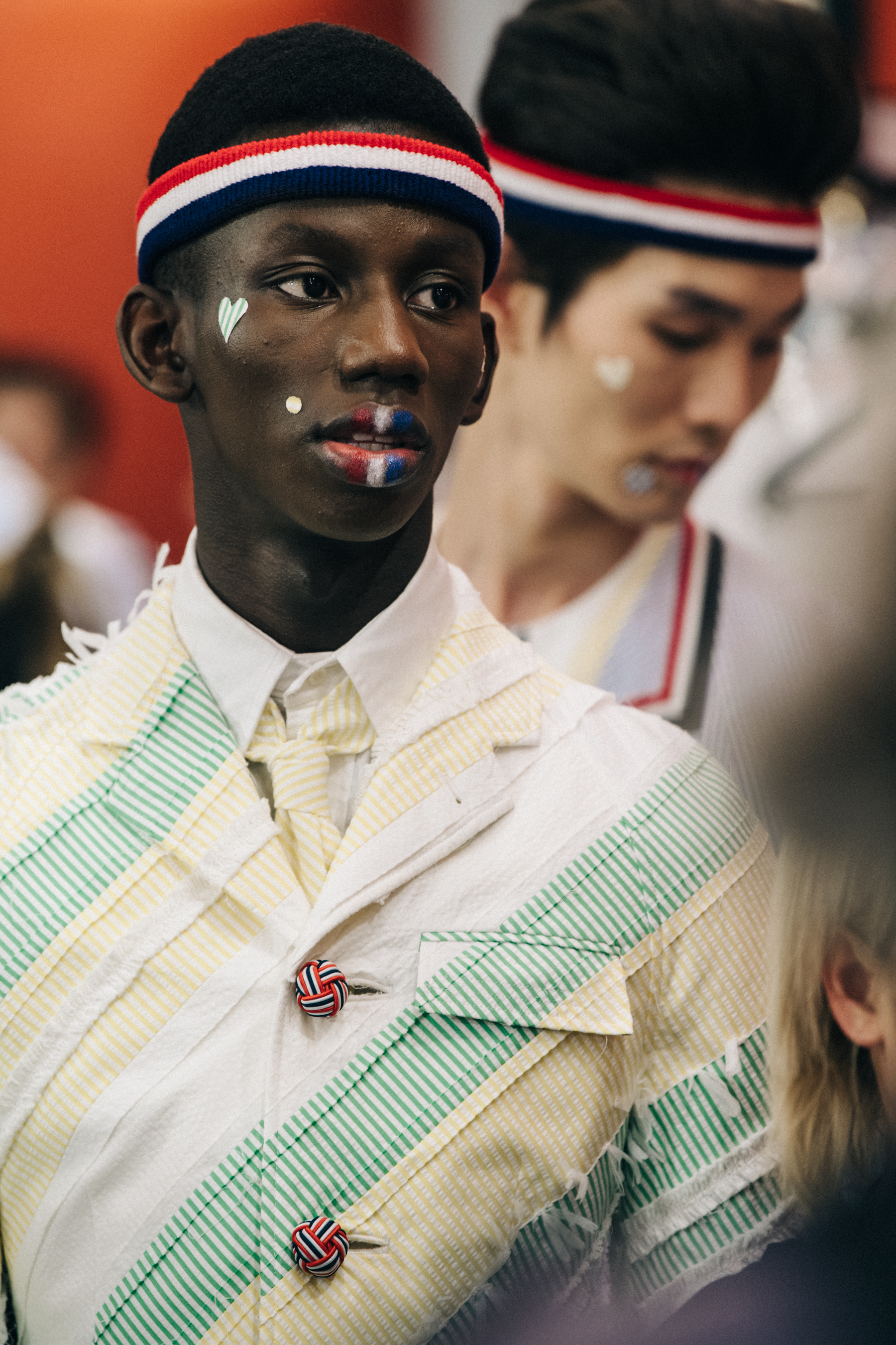 Models wearing Thoim Browne suits