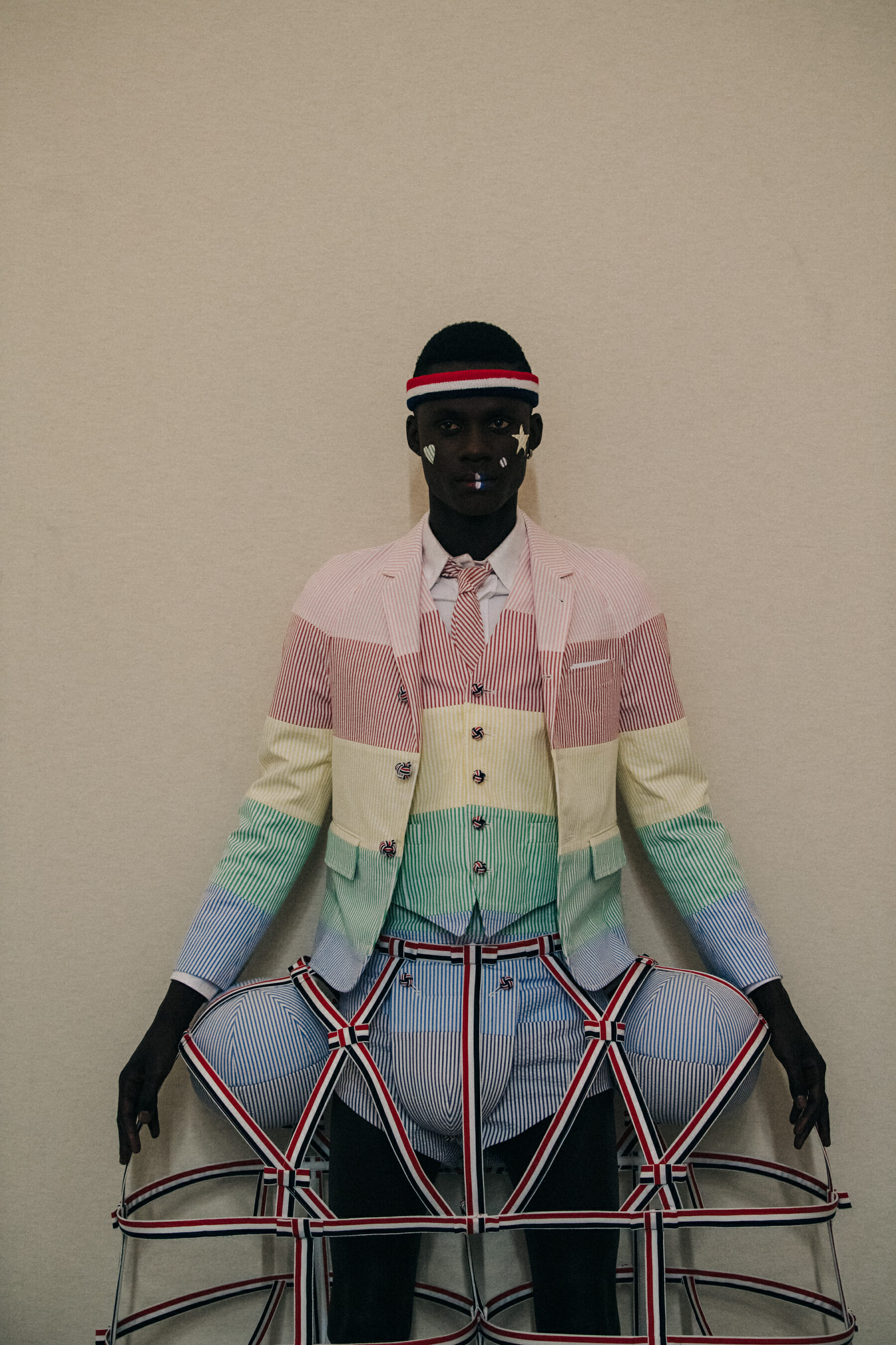 Models wearing Thoim Browne suits