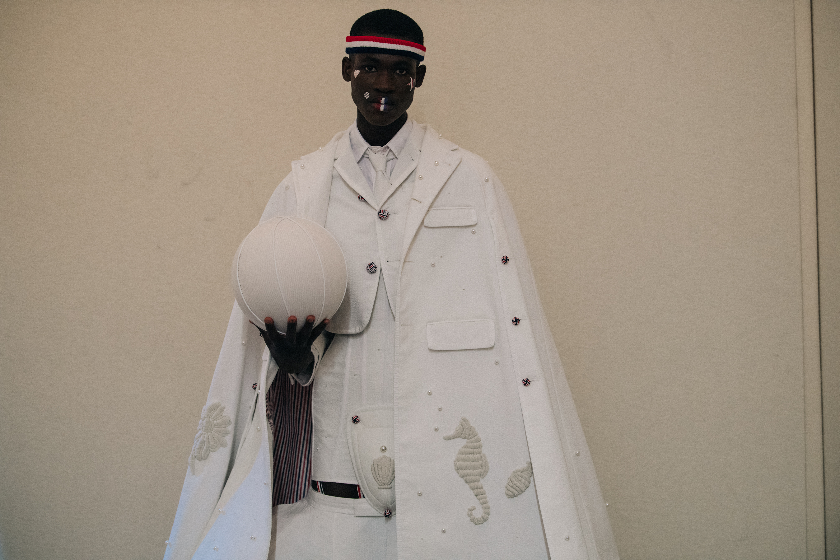 Models wearing Thoim Browne suits