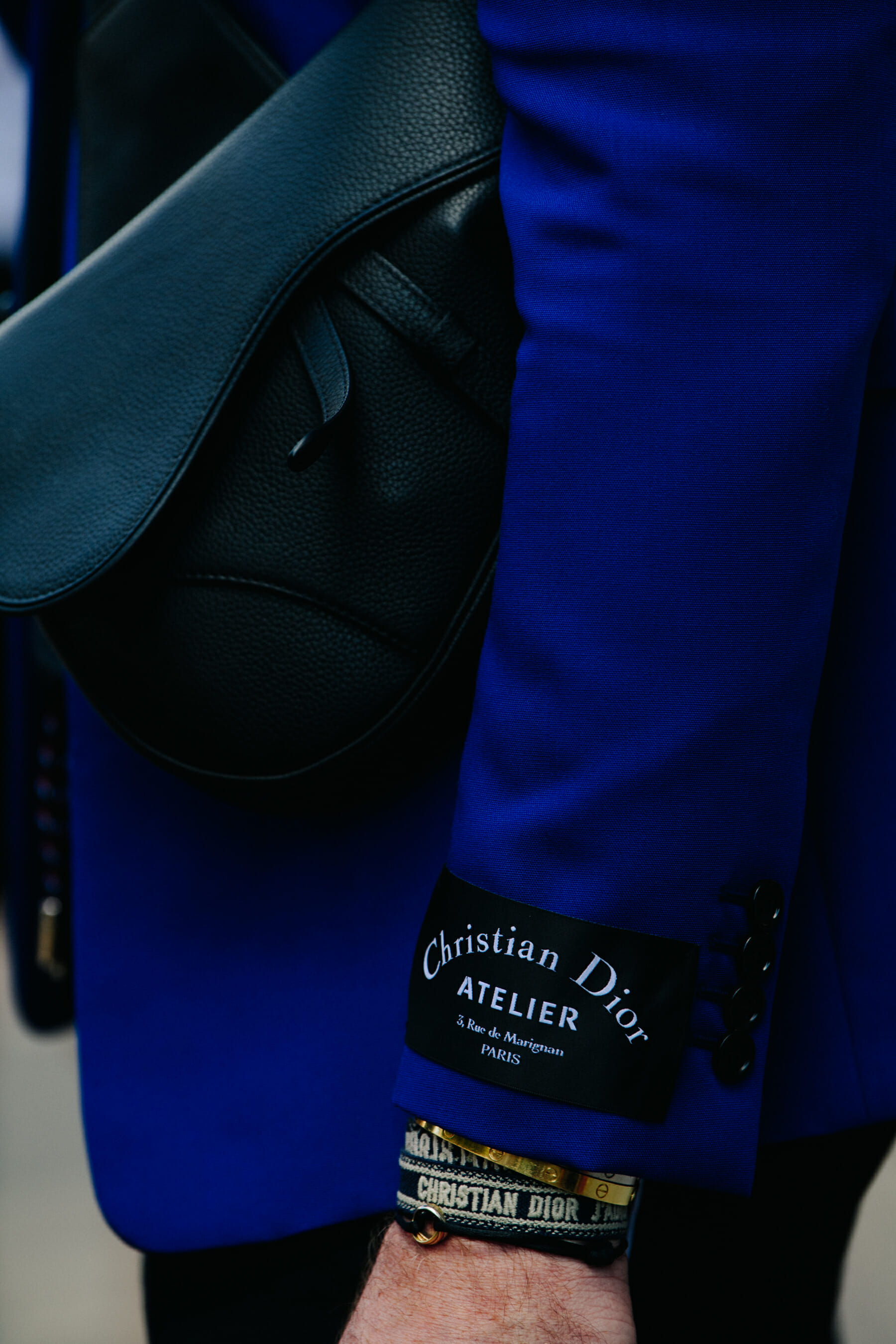 Woman wearing Christian Dior