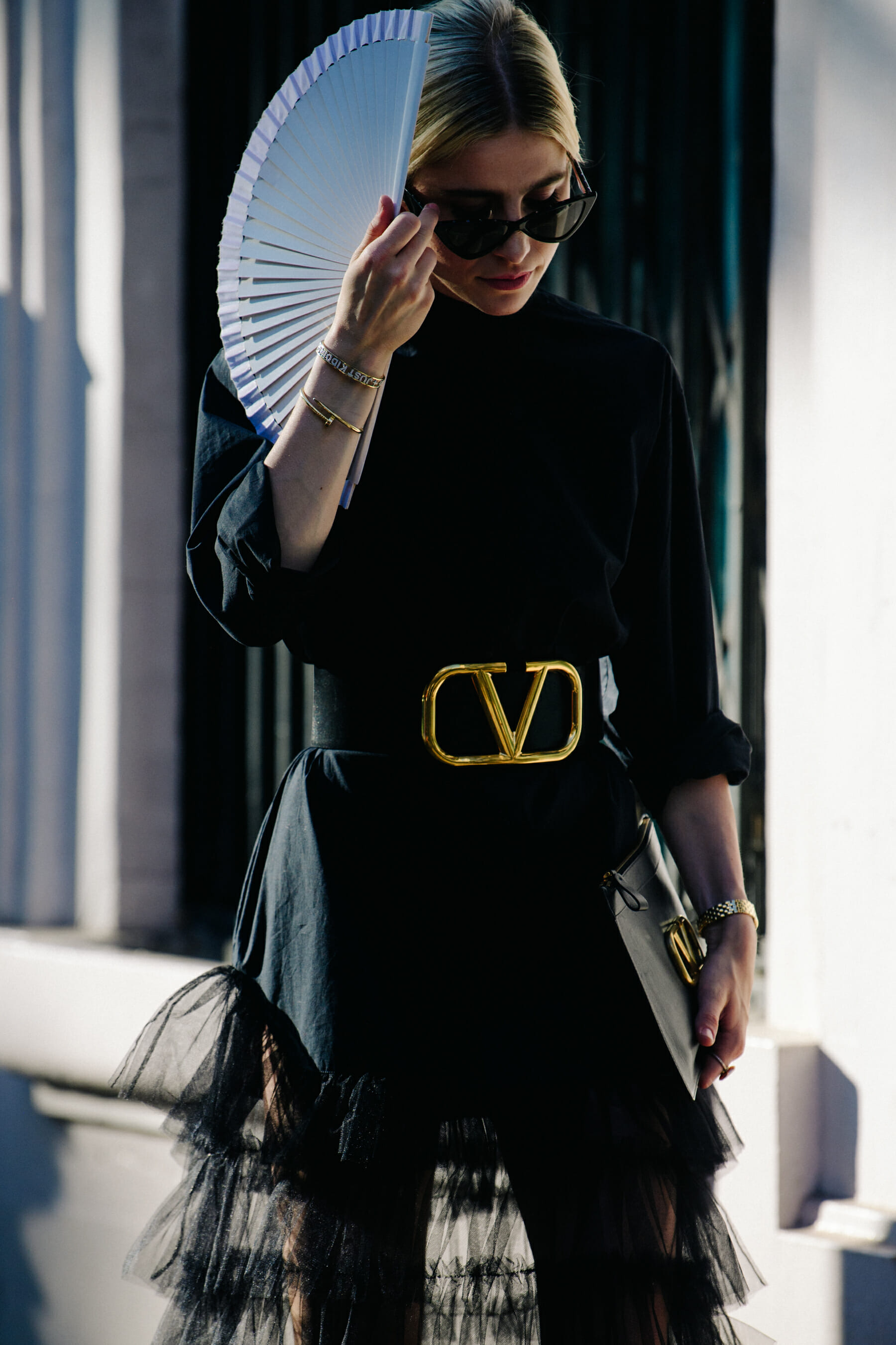 German blogger wearing Valentino