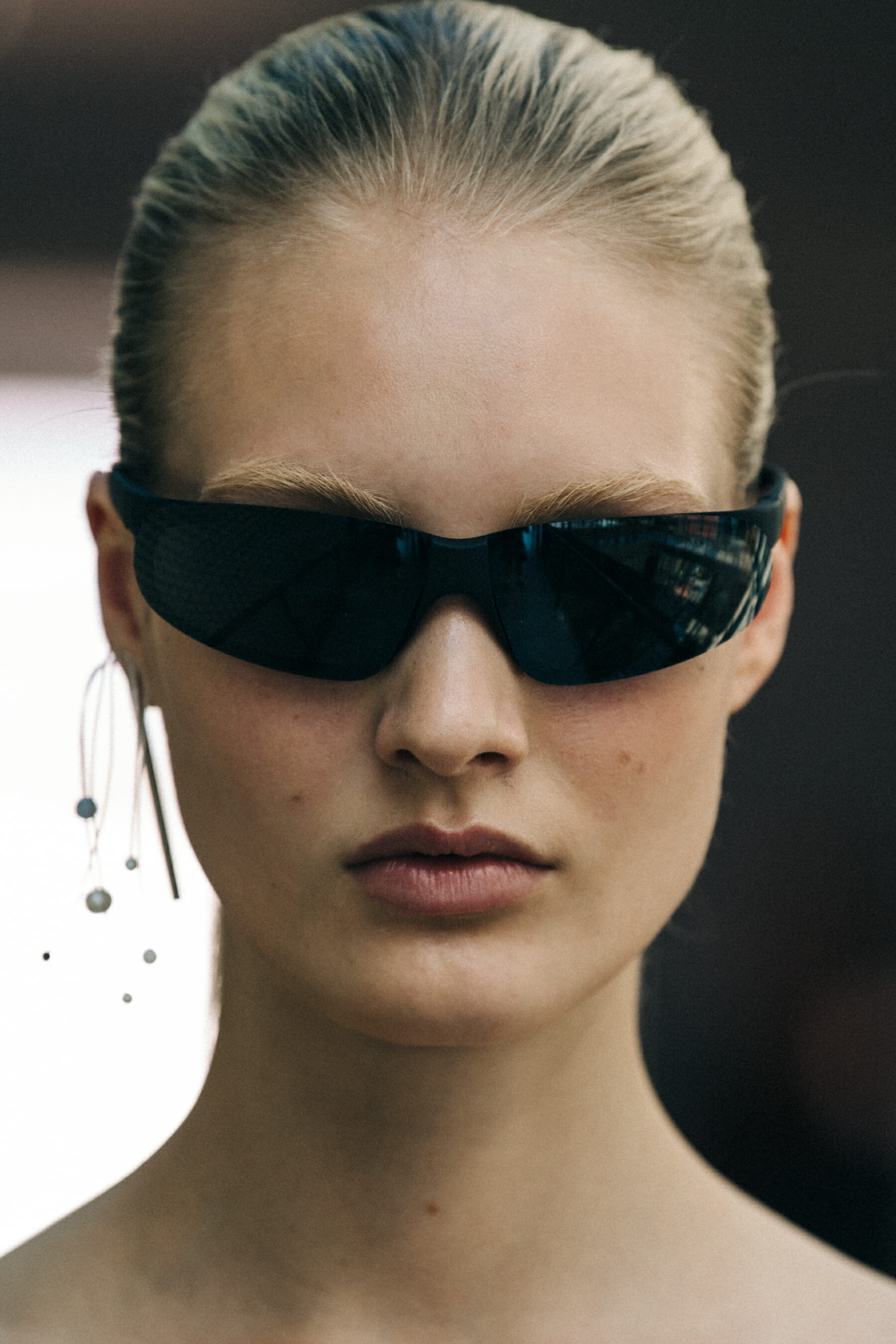 Nana Skovgard Andersen backstage at Freya Dalsjo