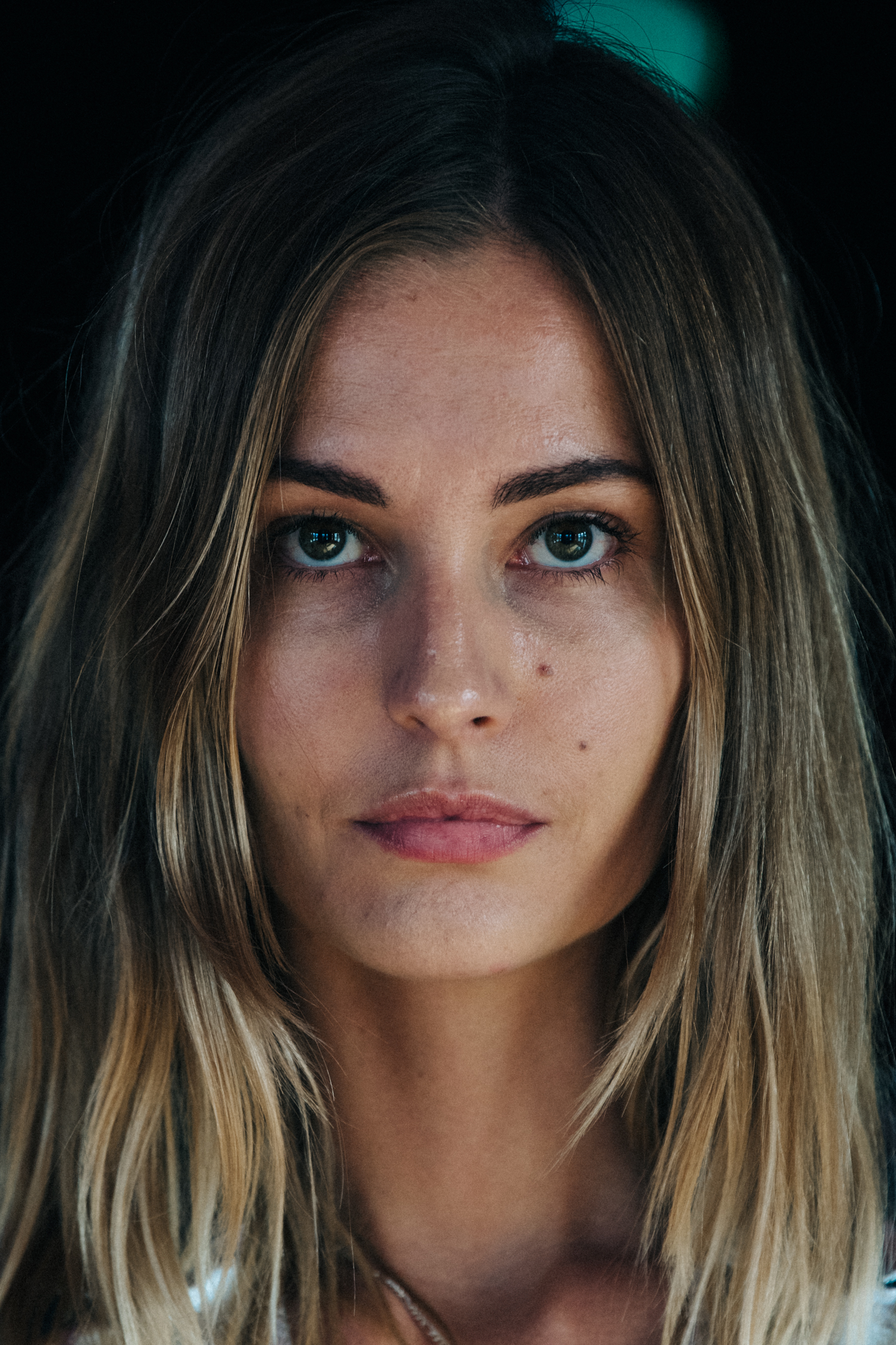Nadja Bender backstage at 7 Days