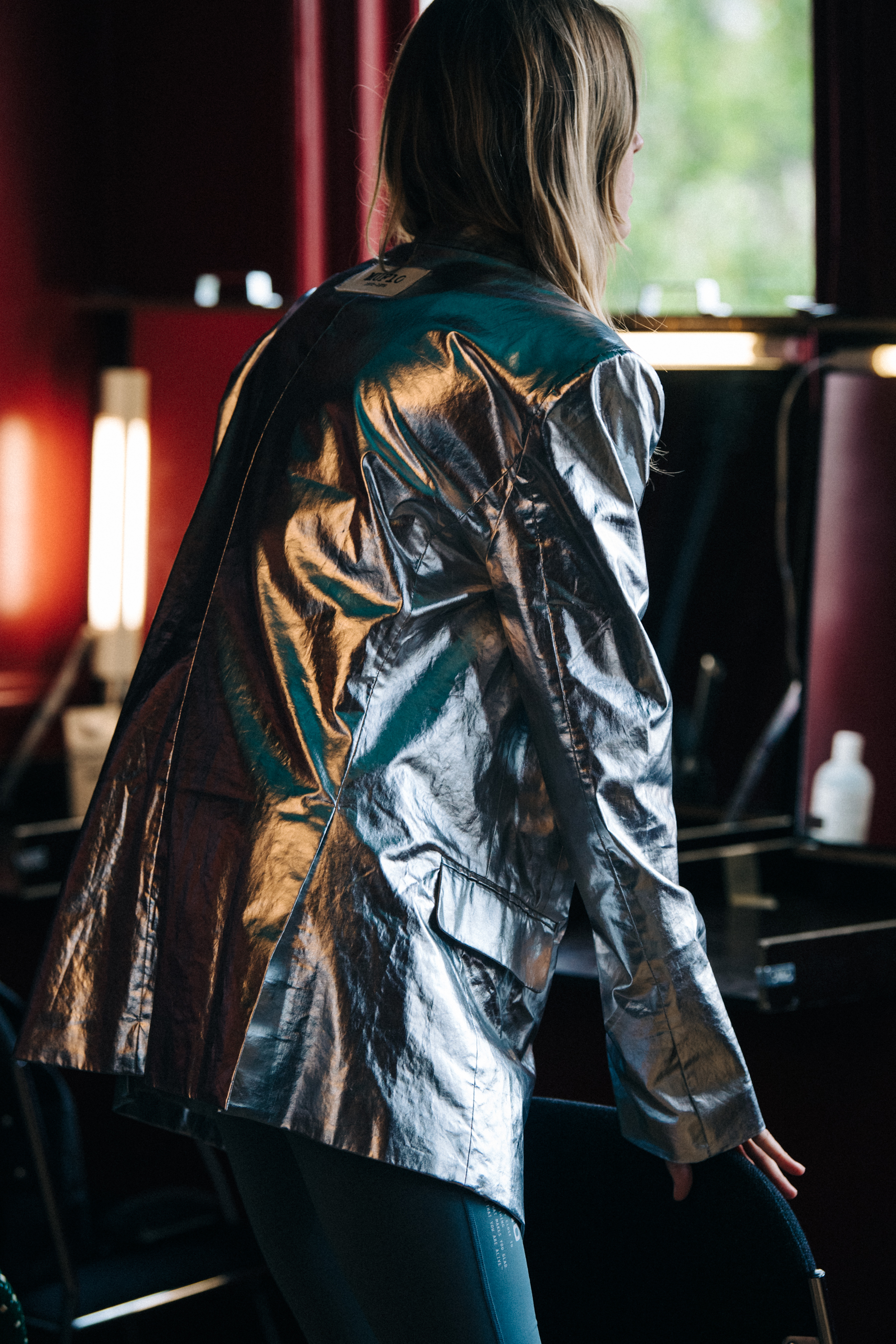 Nadja Bender backstage at 7 Days