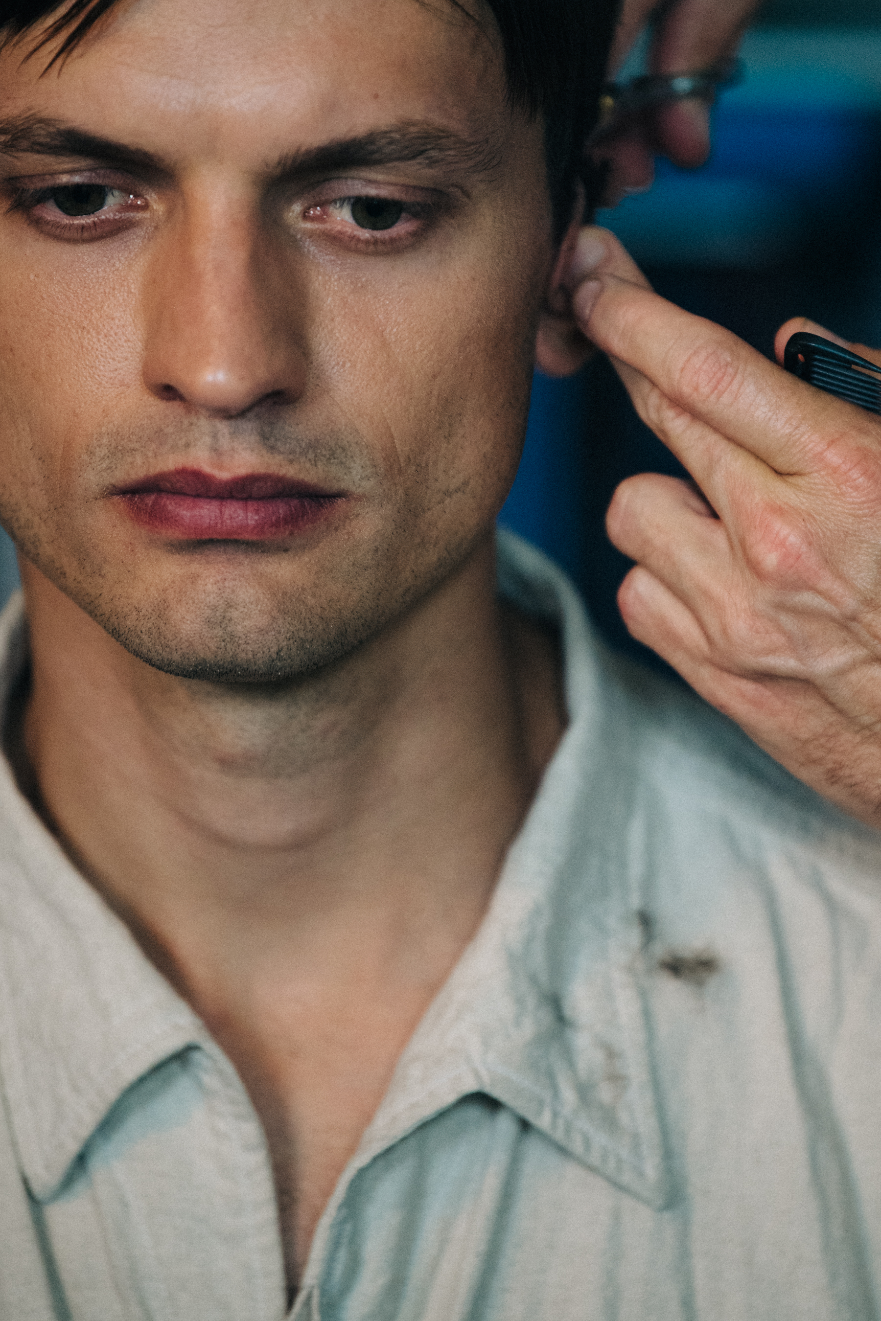 Eddie Klint backstage at Soulland