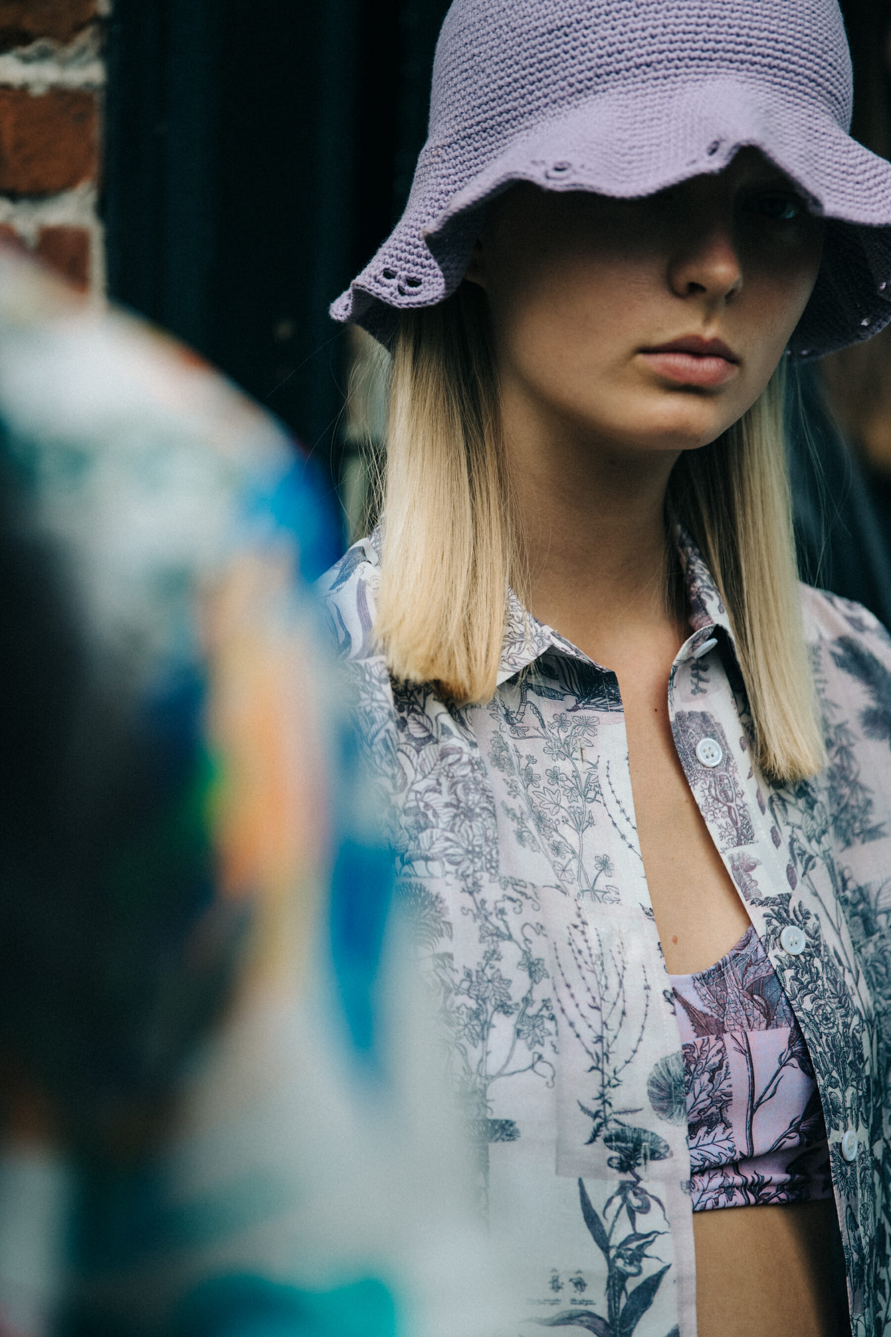 Anna Damgaard backstage at Soulland