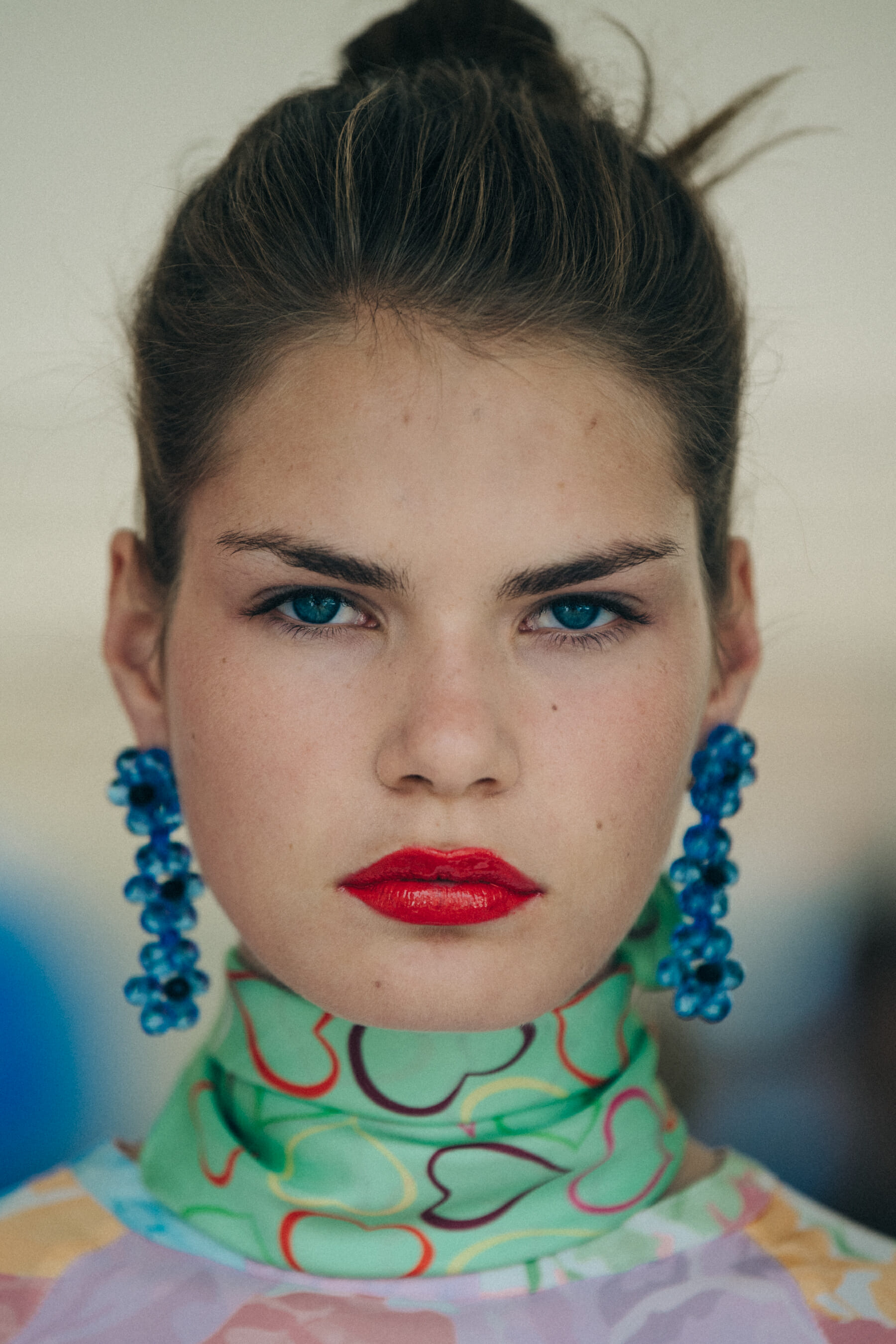 Sophie Rask Laursen backstage at Stine Goya