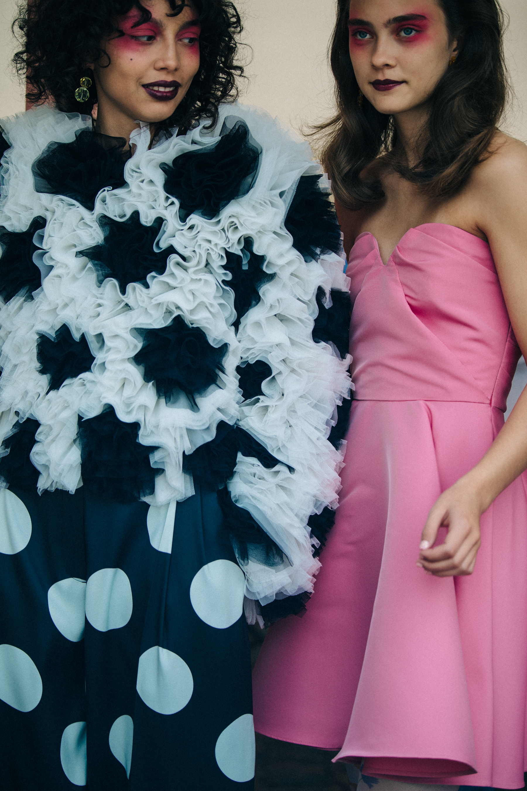 Backstage at Stine Goya