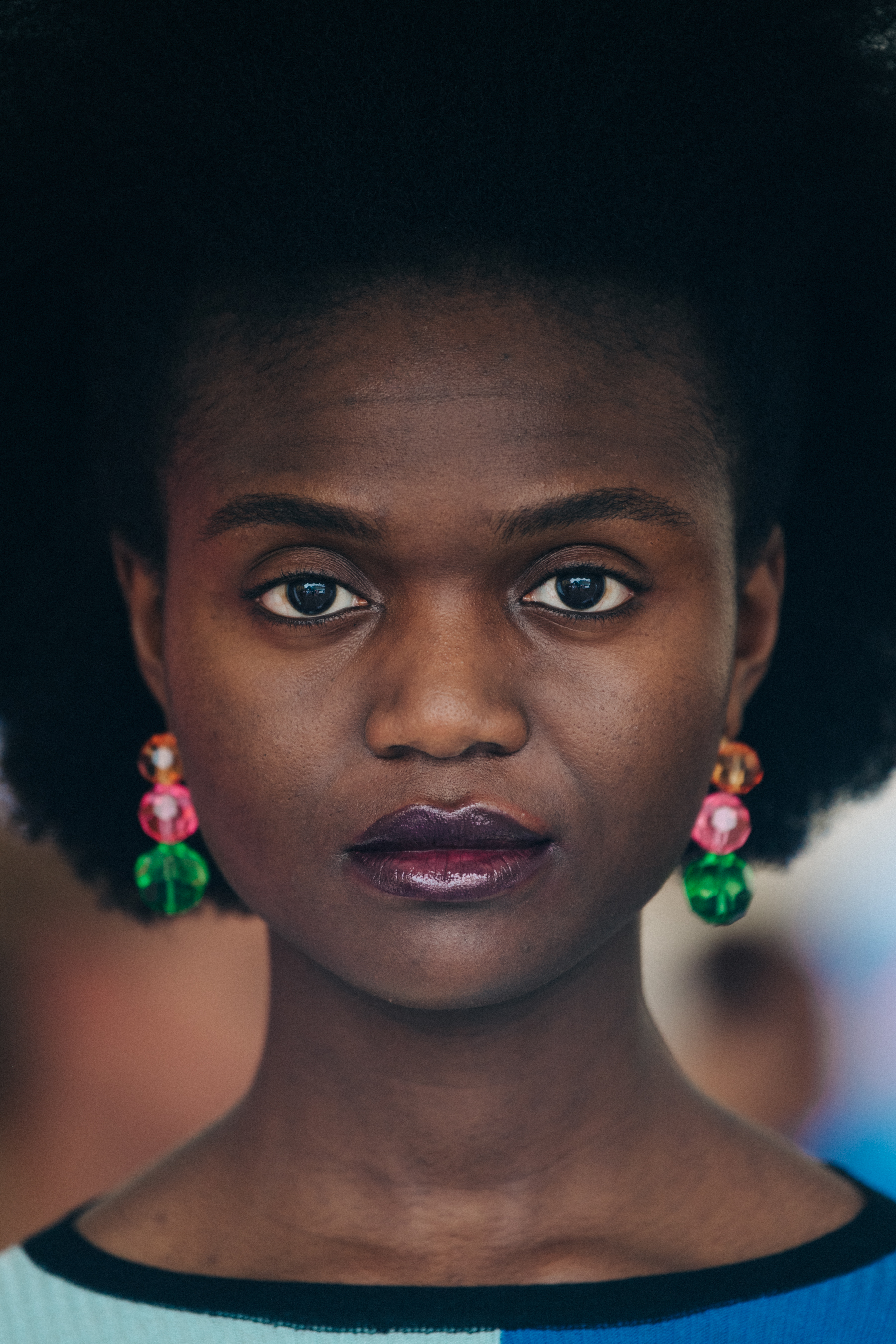 Backstage at Stine Goya