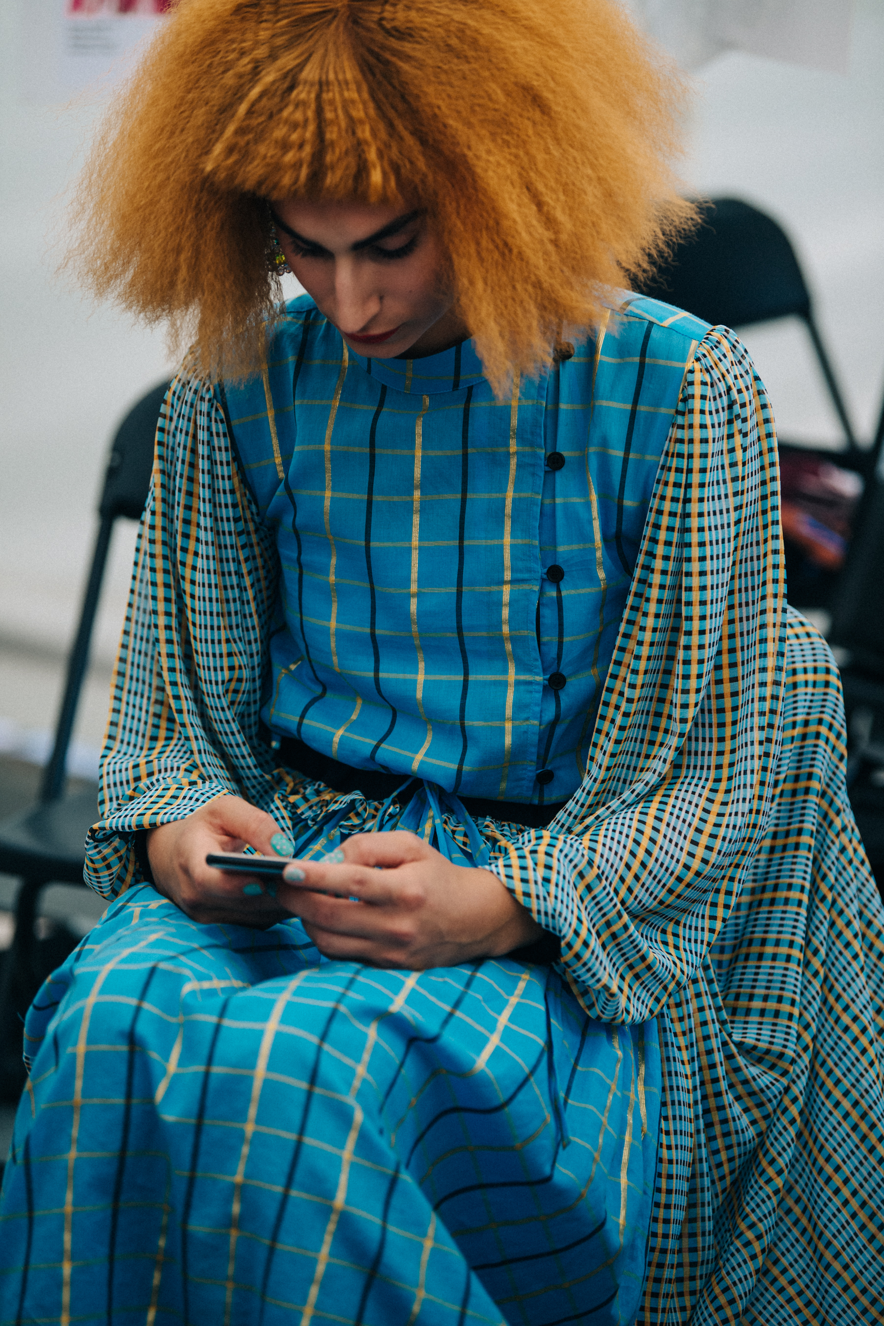 Backstage at Stine Goya