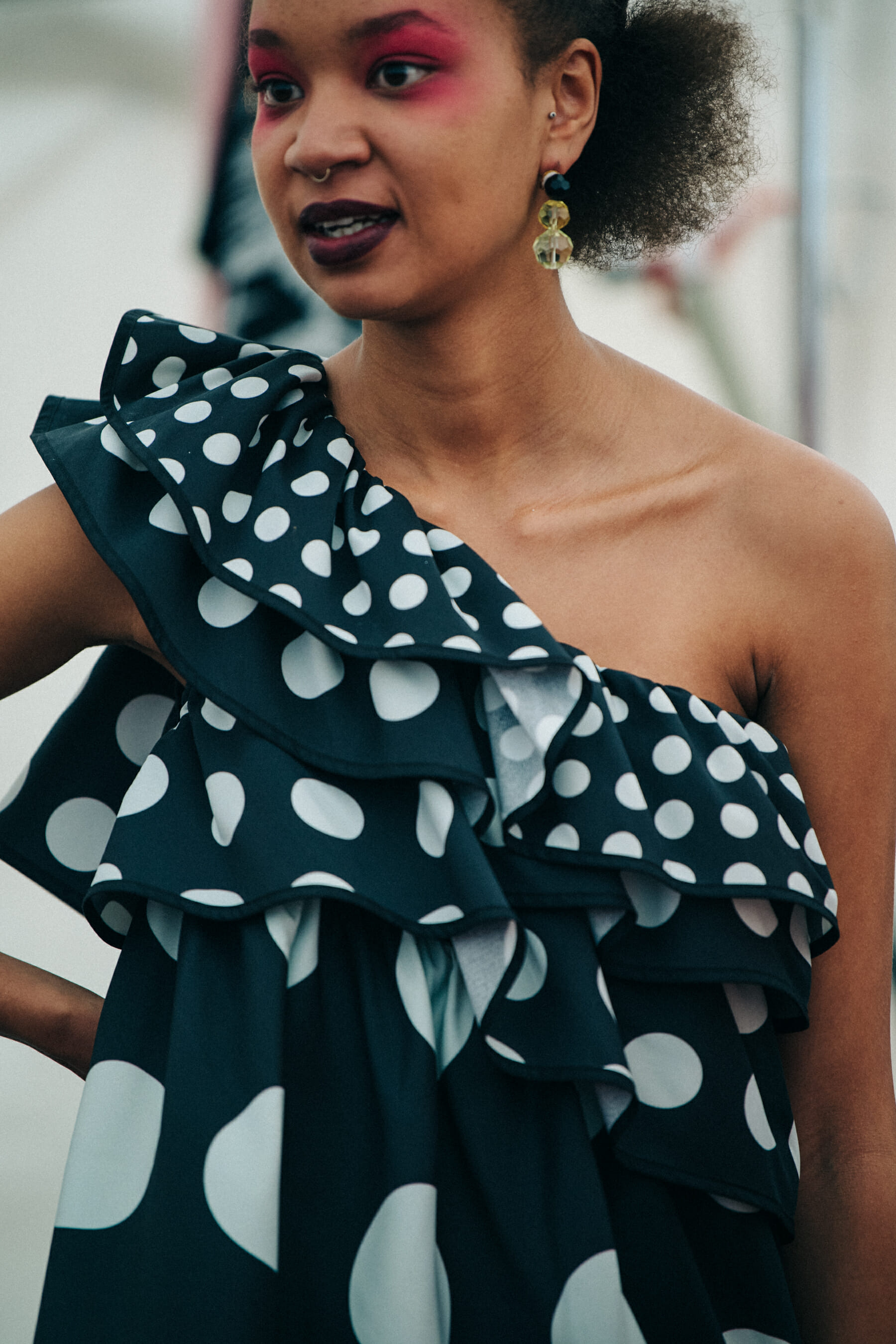 Backstage at Stine Goya
