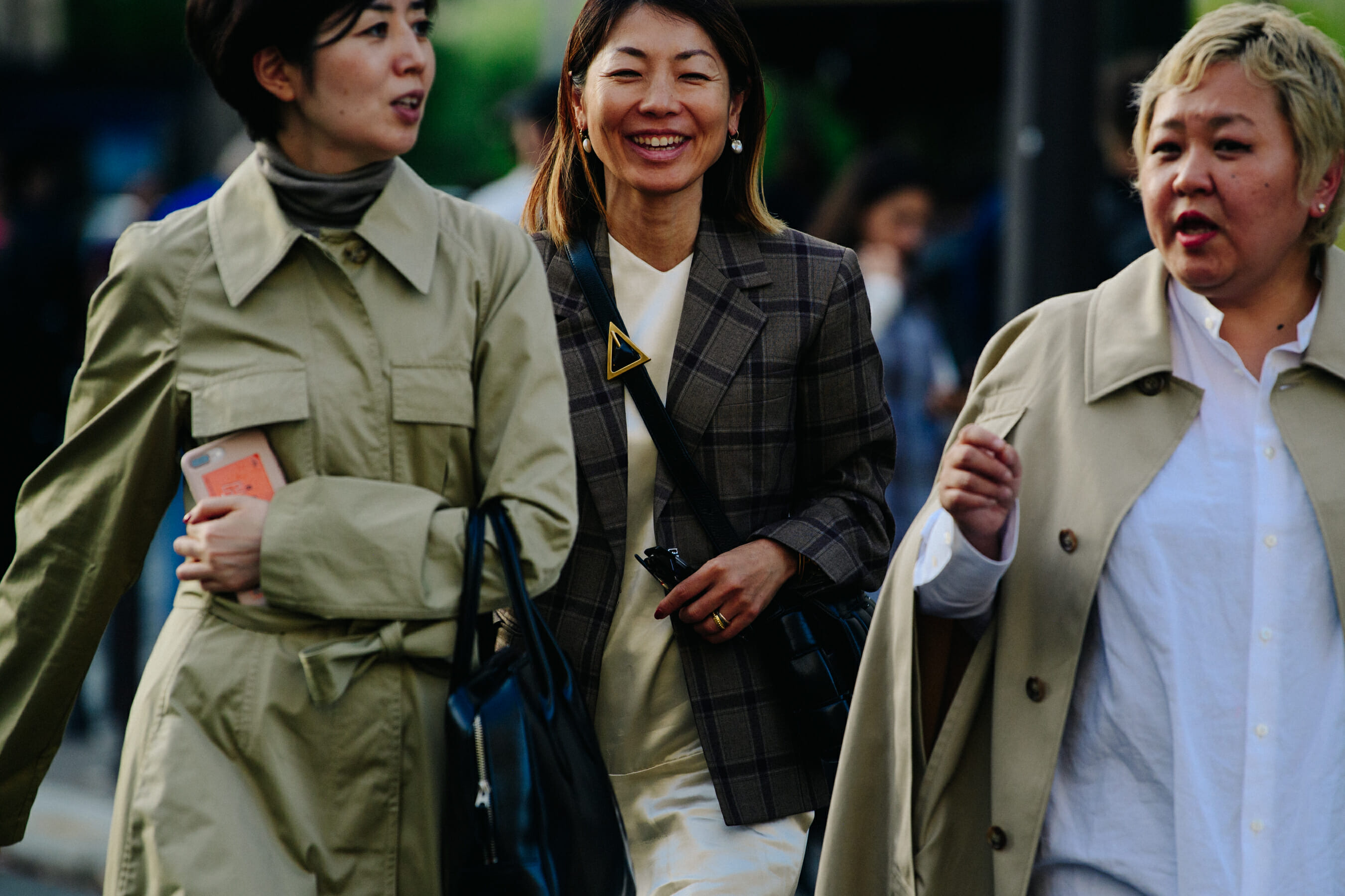 Woman wearing smart outfit