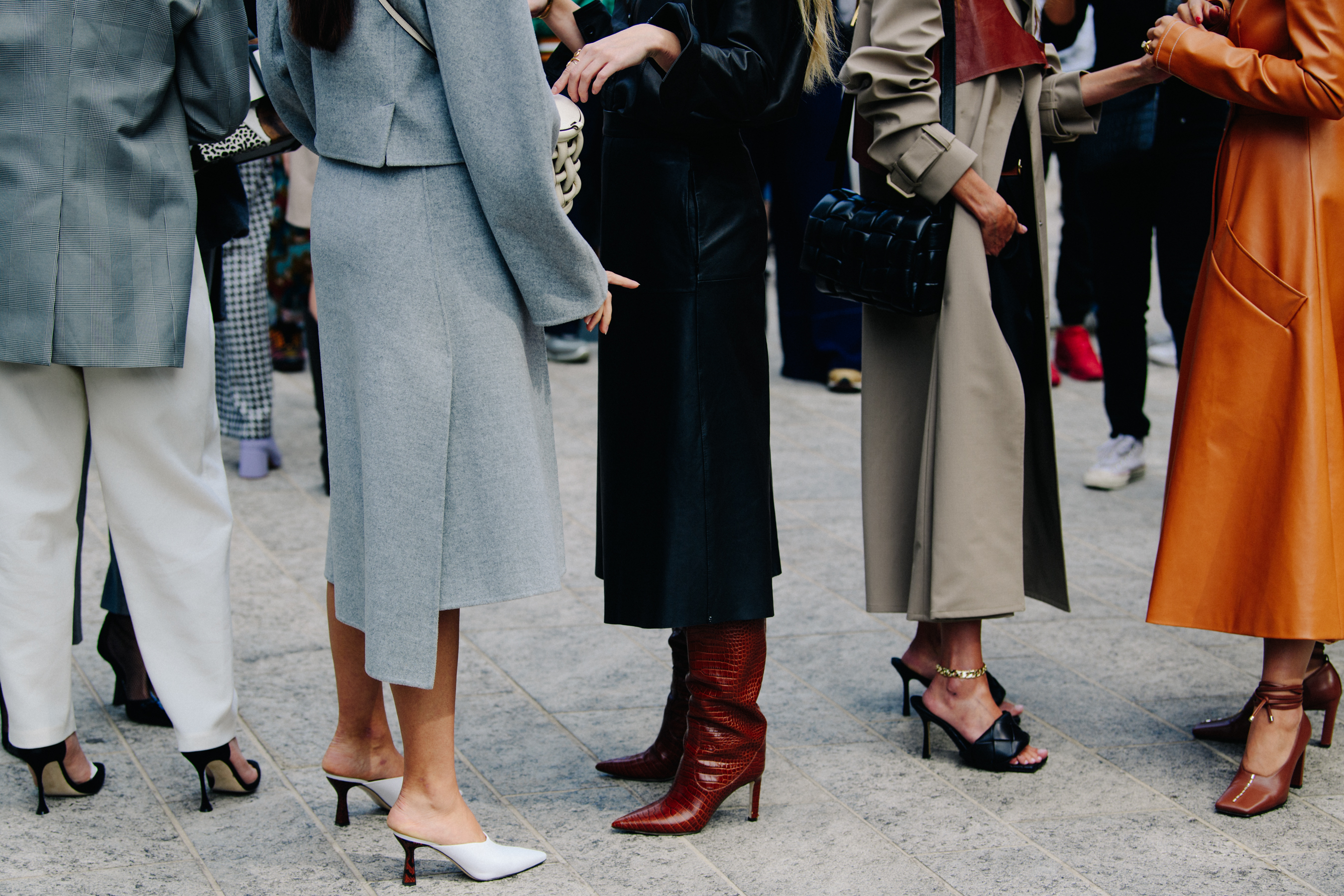 Women wearing heels