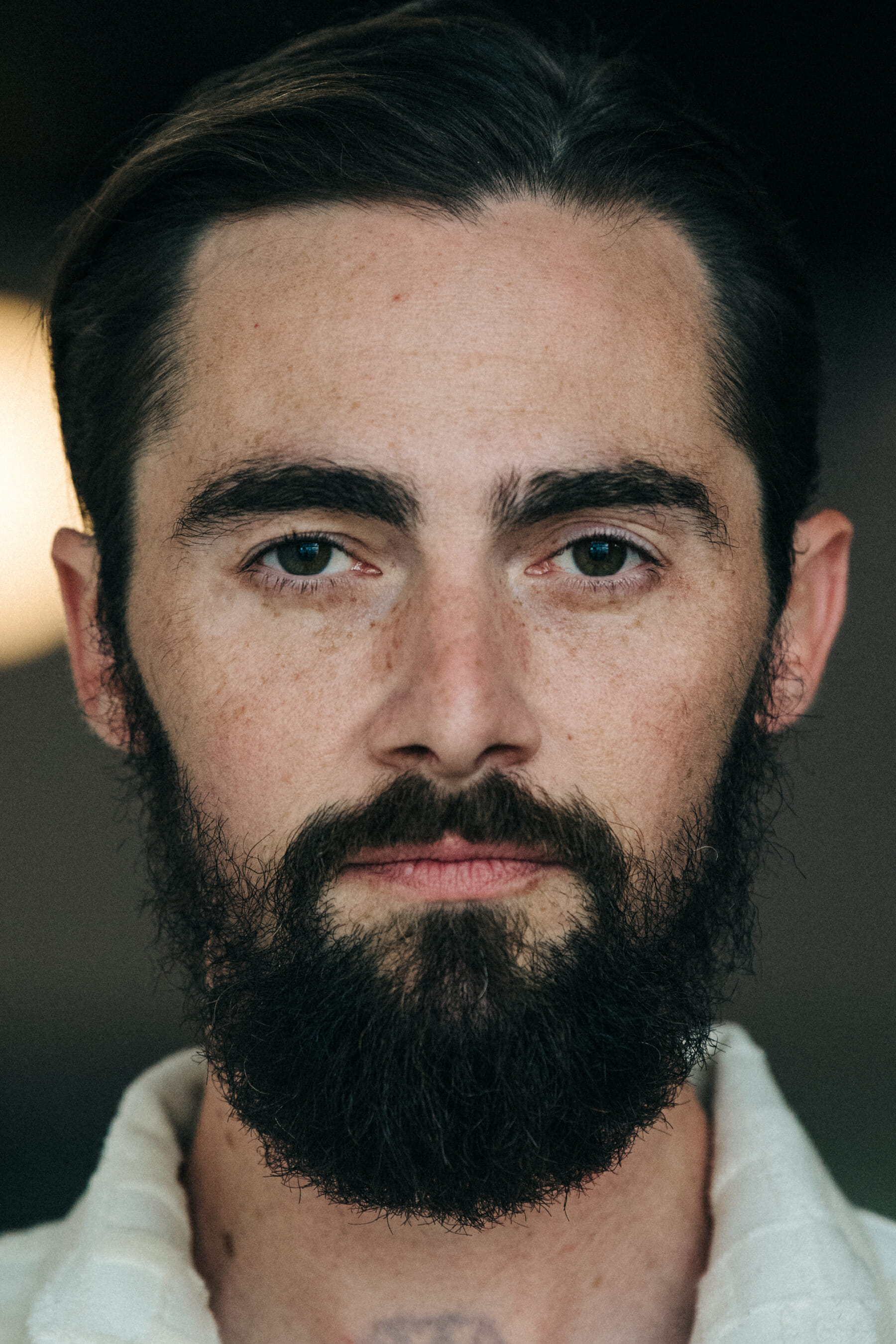Backstage at Billy Reid show 2019