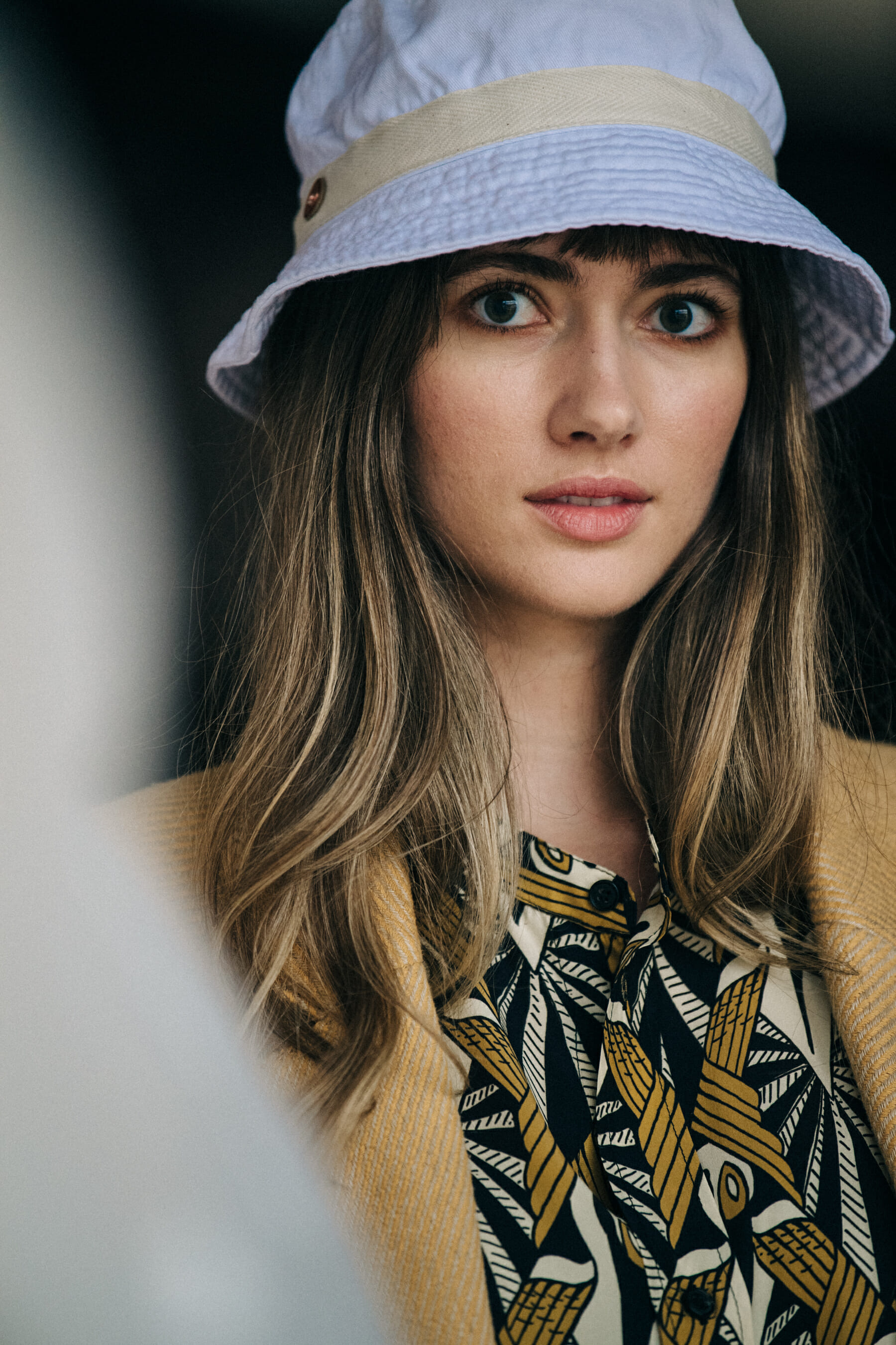 Backstage at Billy Reid show 2019