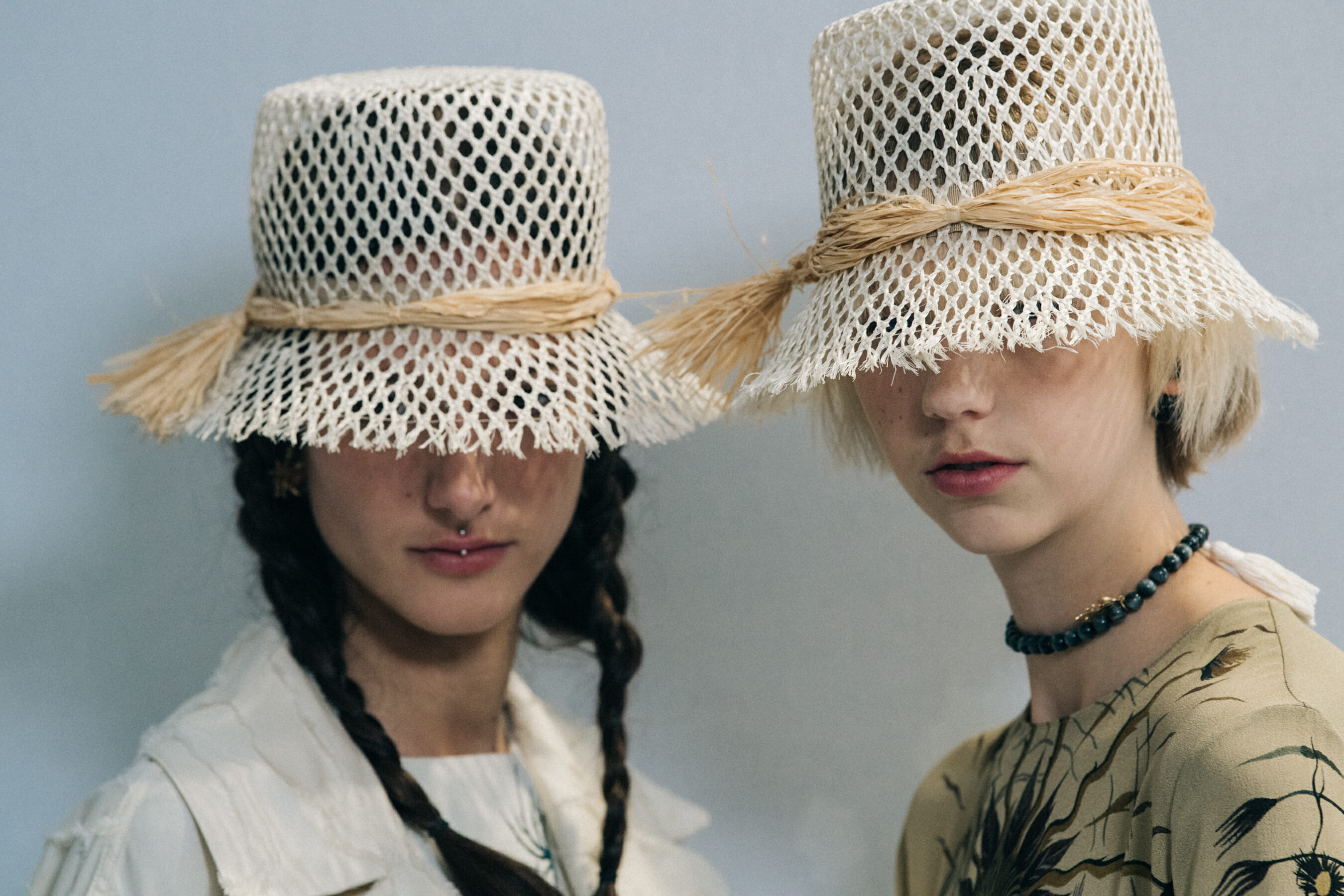 Chaikra Shanti Maximus backstage at Christian Dior