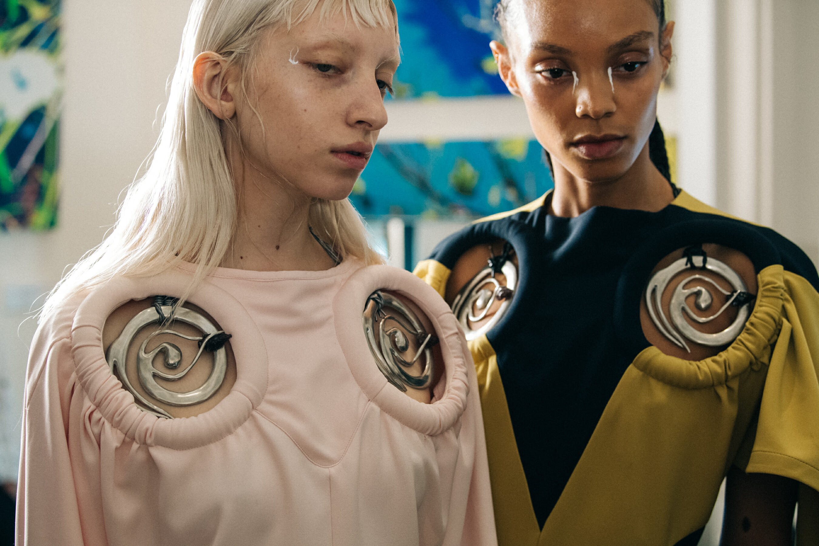 Models wearing Kiko Kostadinov