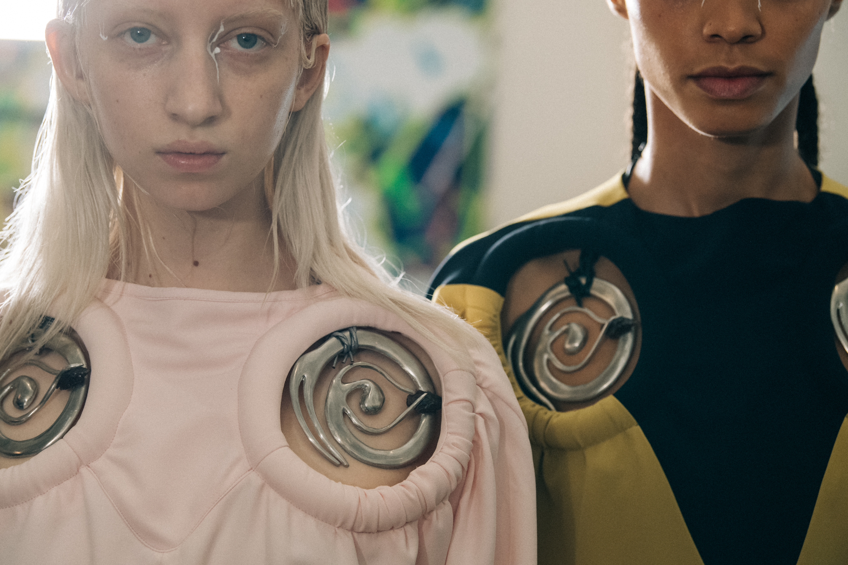 Models wearing Kiko Kostadinov