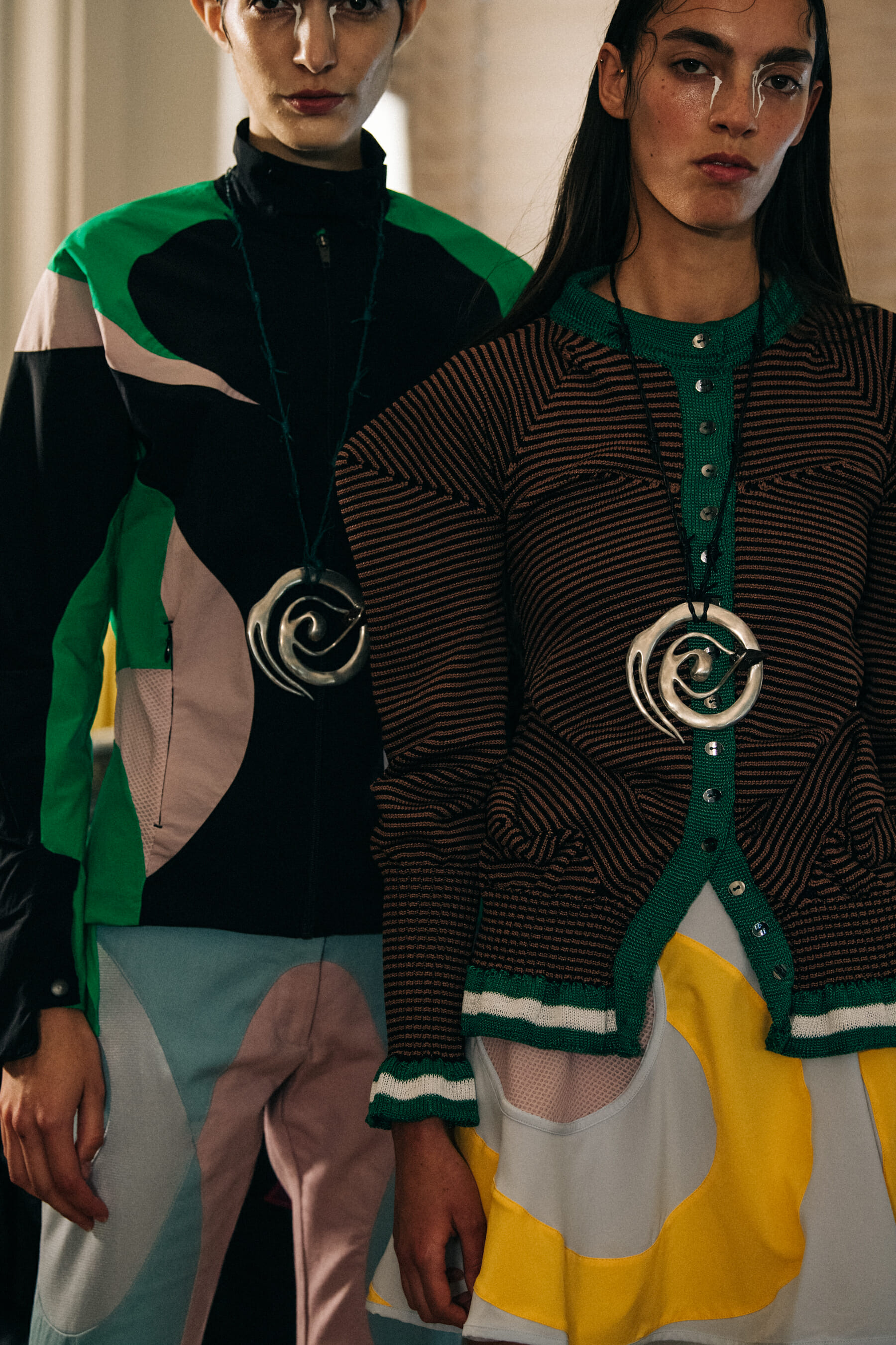 Models wearing Kiko Kostadinov