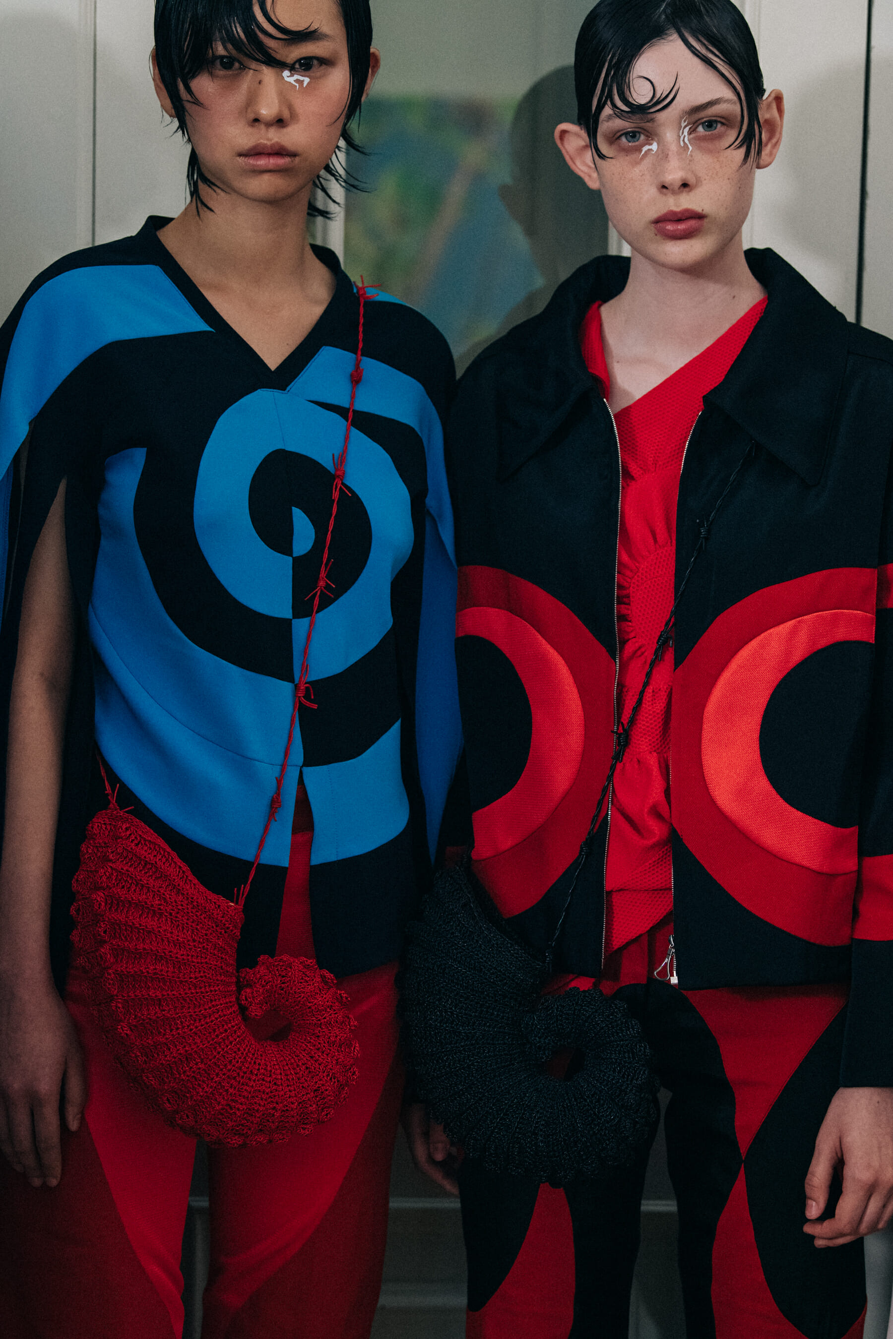 Models wearing Kiko Kostadinov