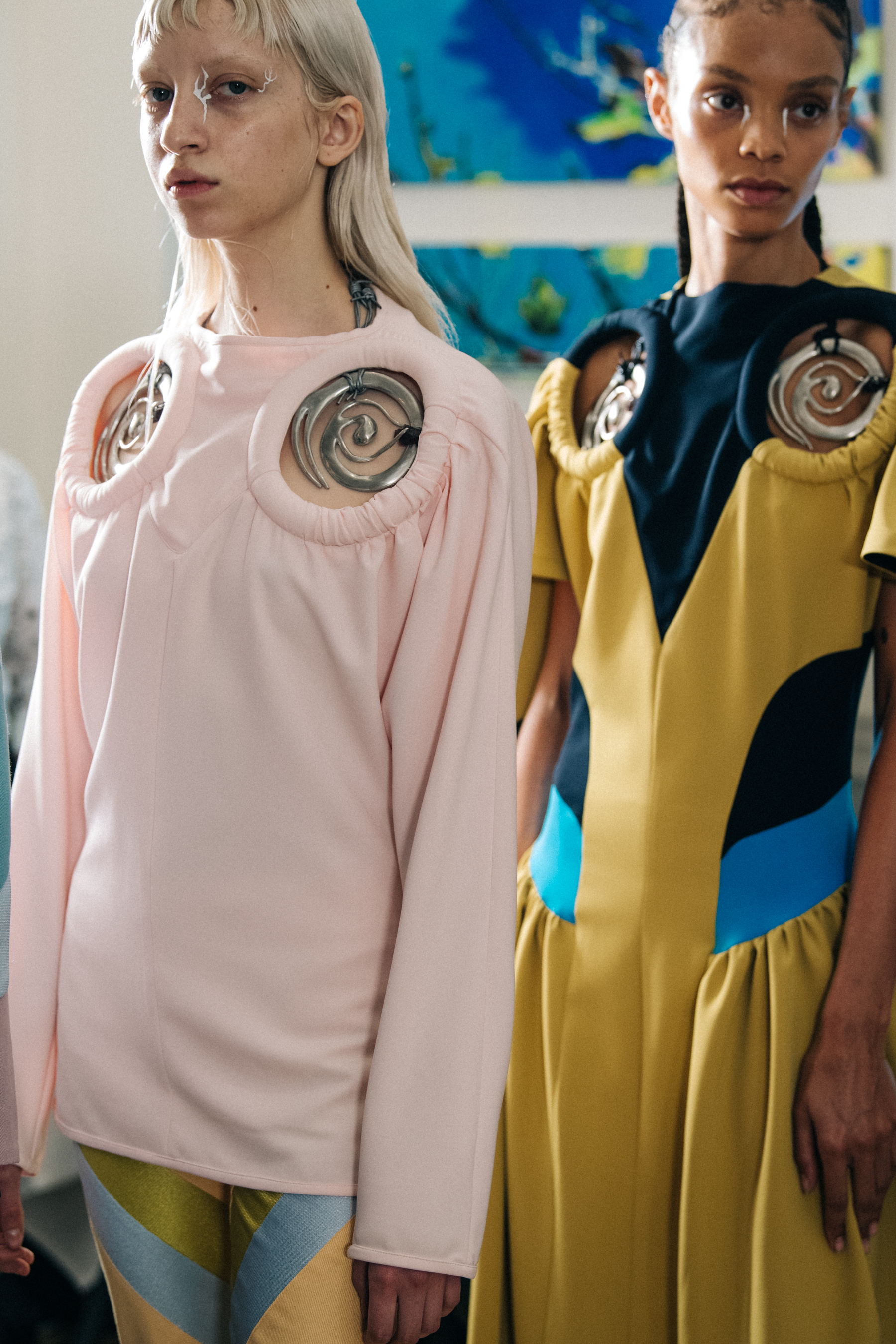 Models wearing Kiko Kostadinov