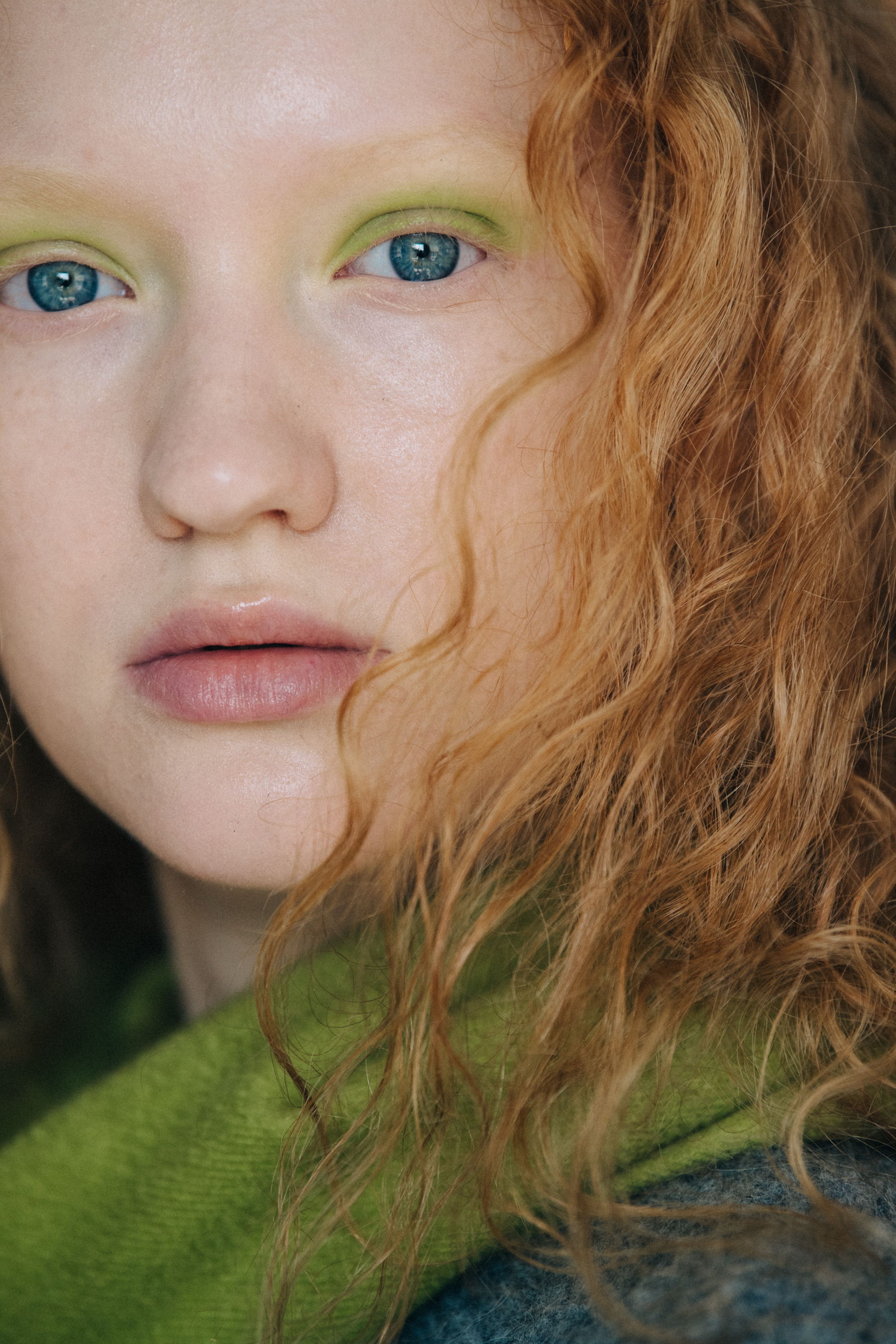 Ruth Mara Bouwmeester backstage at Mansur Gavriel