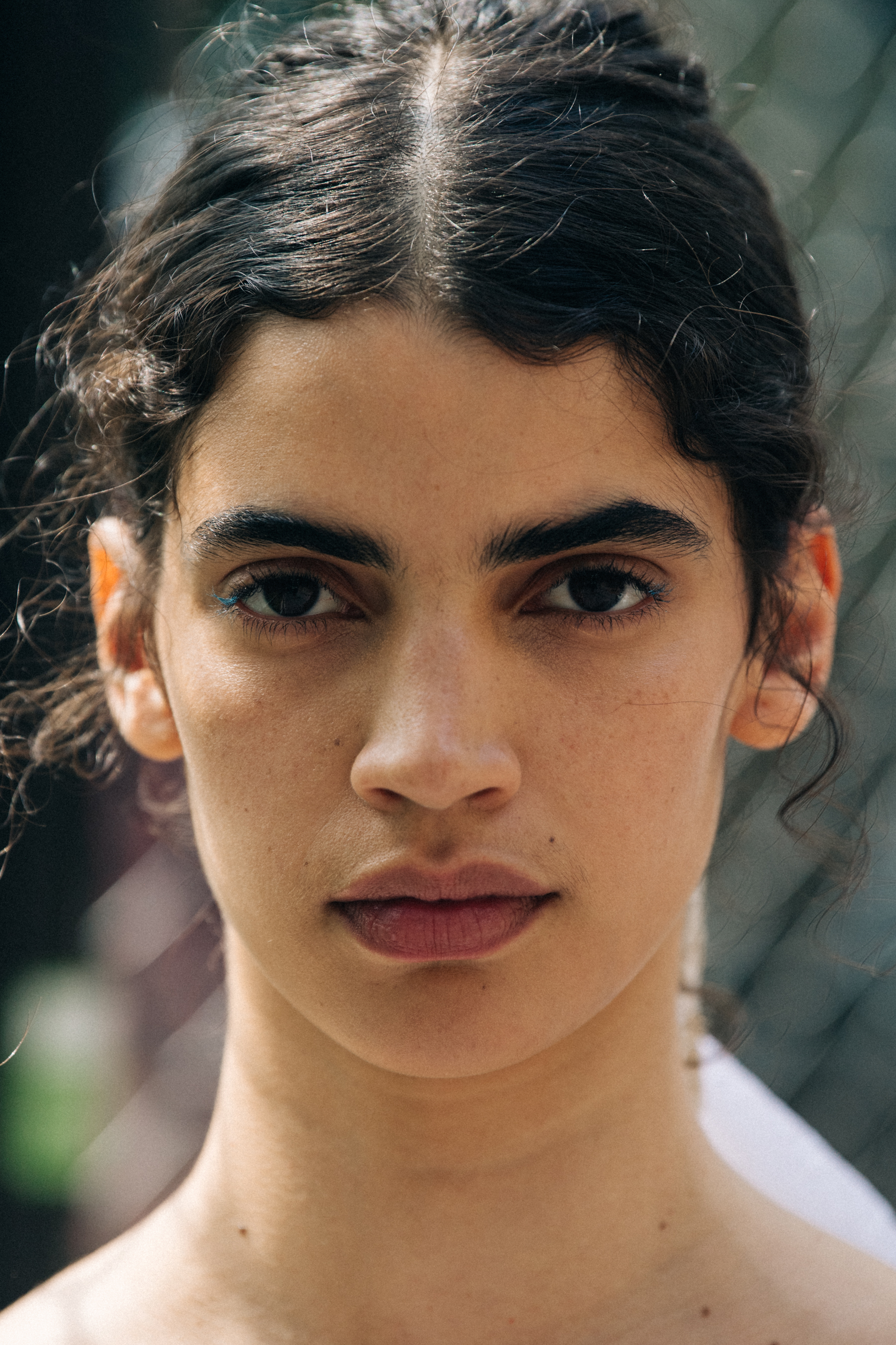 Irene Guarenas backstage at Maryam Nassir Zadeh