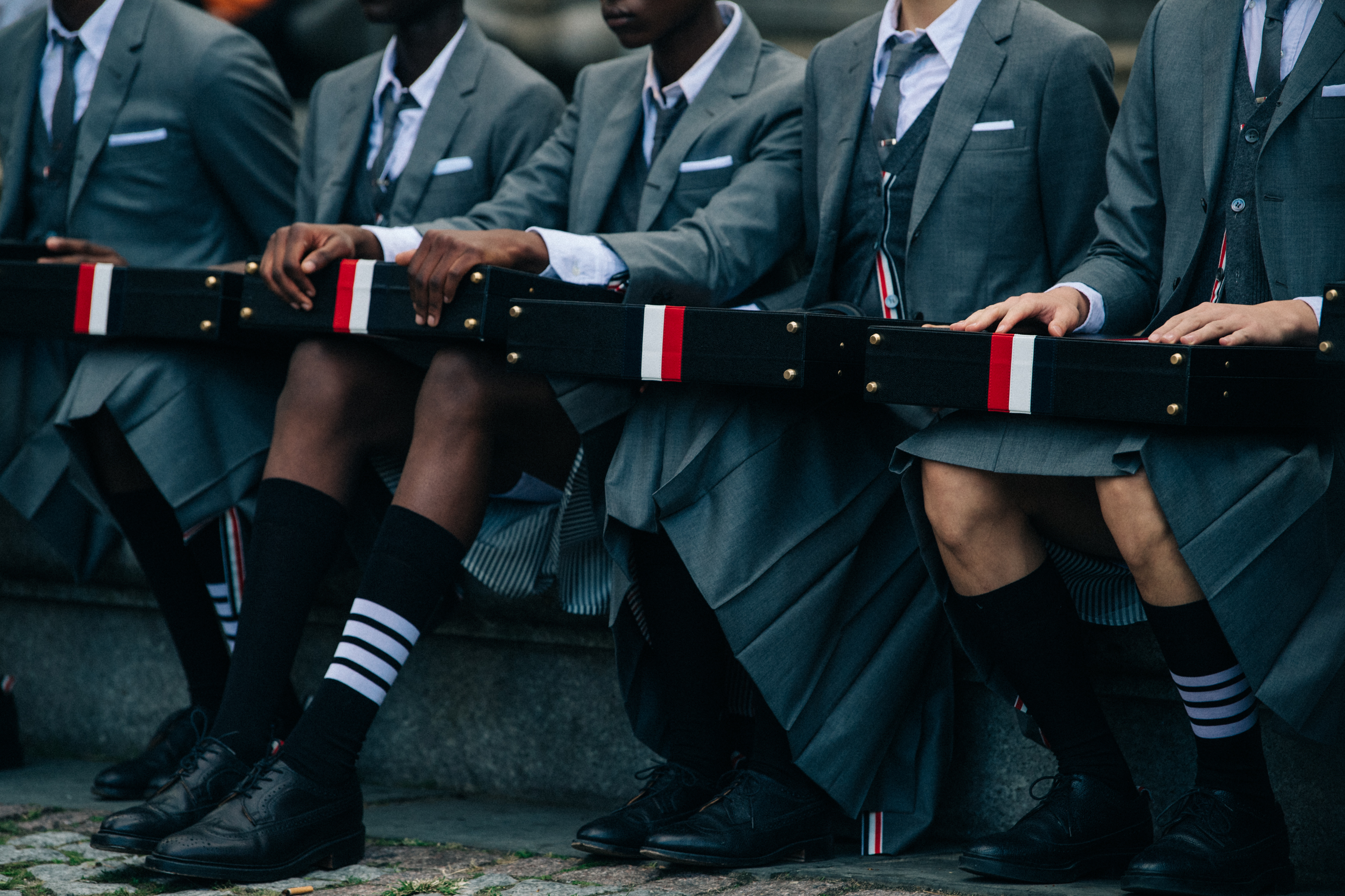 Thom Browne briefcases