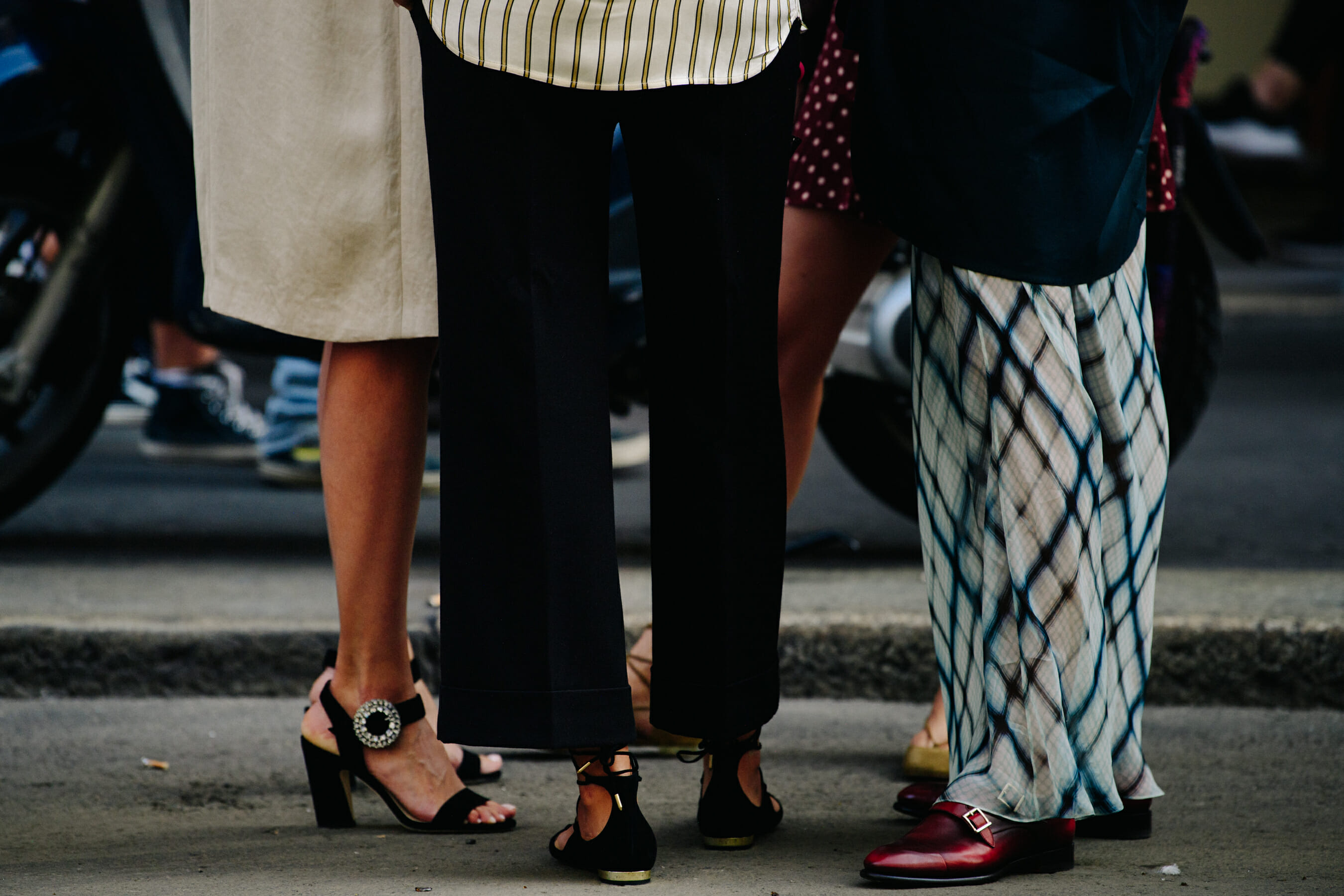 Women wearing heels