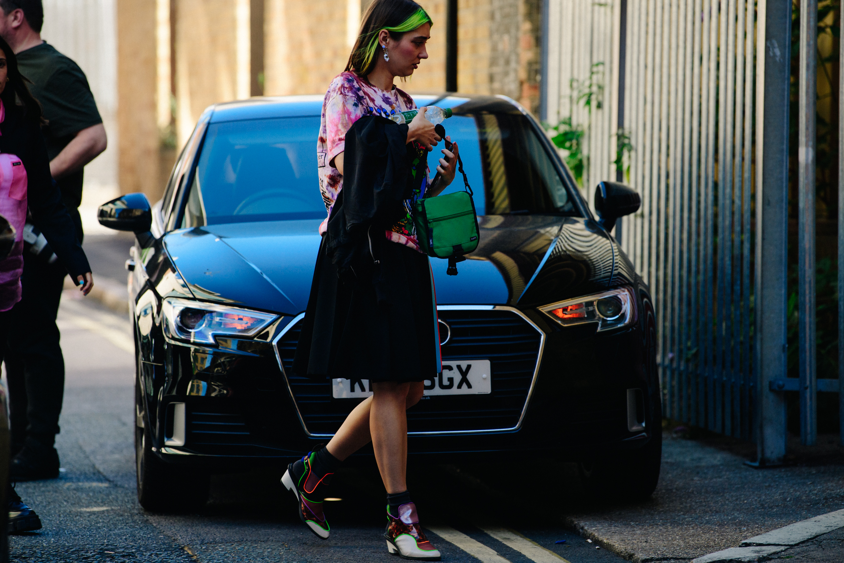 Woman wearing Kiko Kostadinov heels