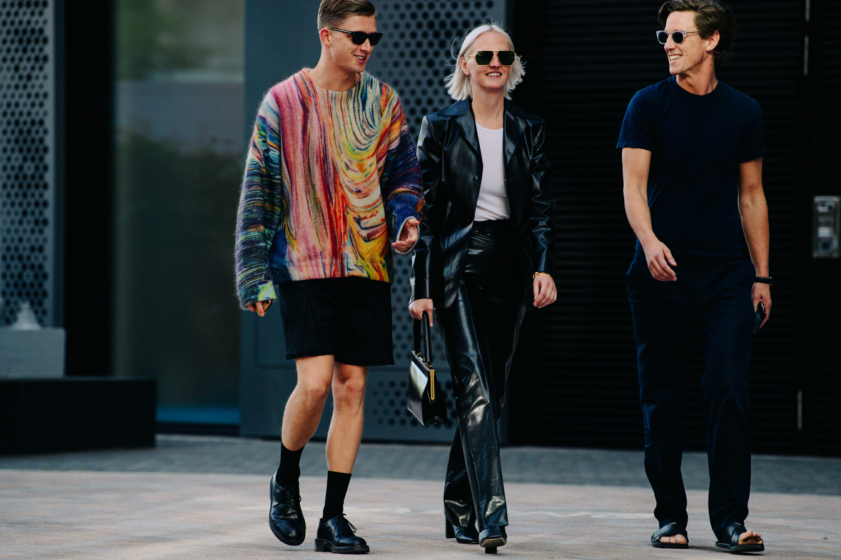 Group of stylish people
