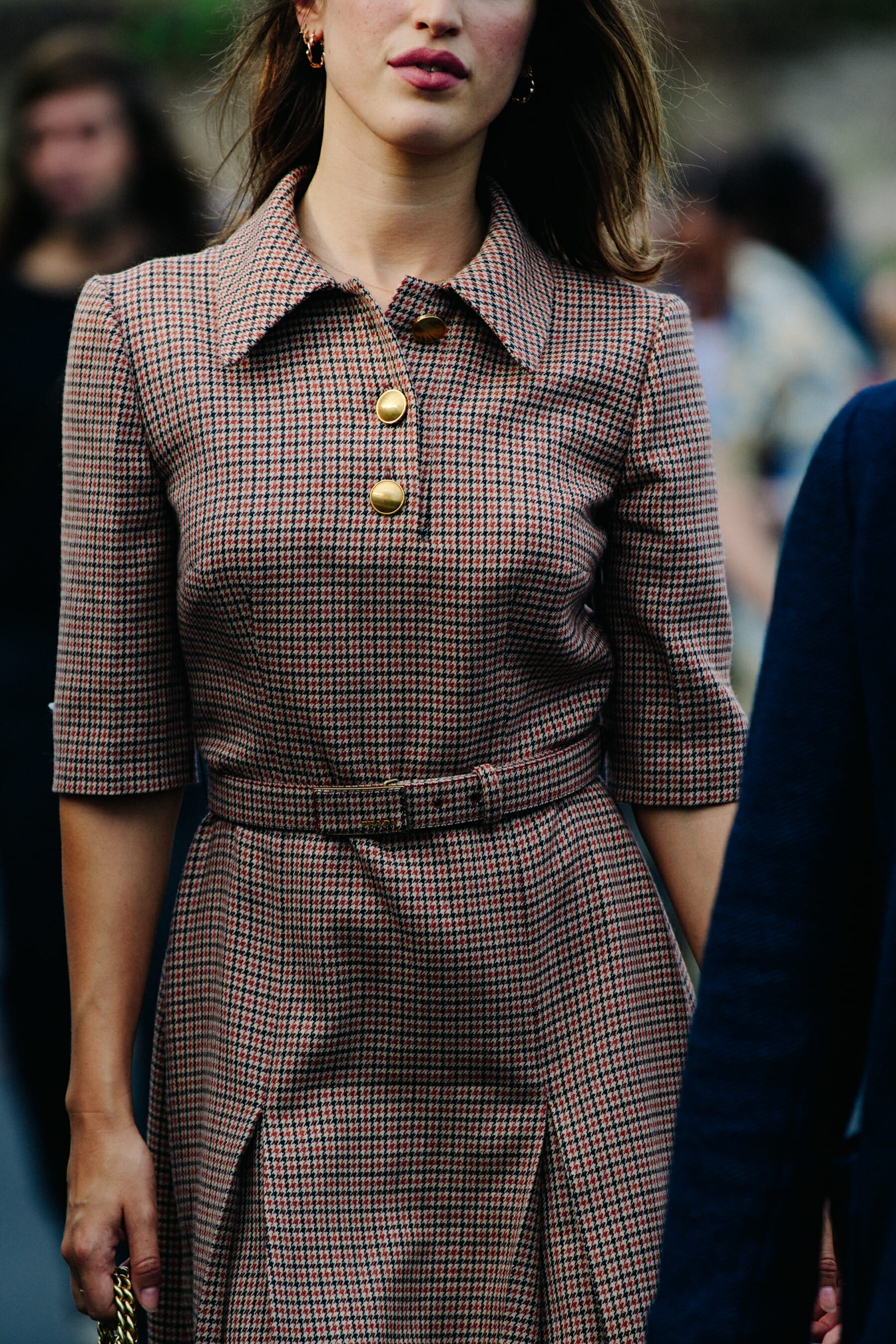 Woman wearing smart dress