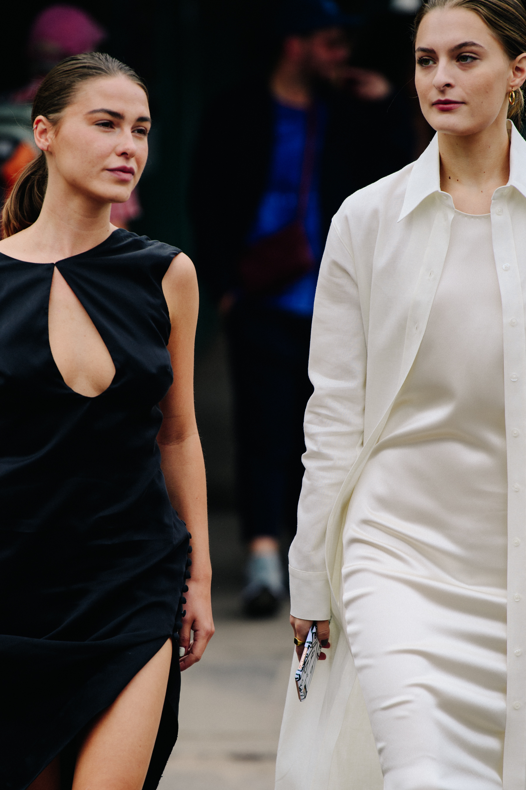 Women wearing dresses