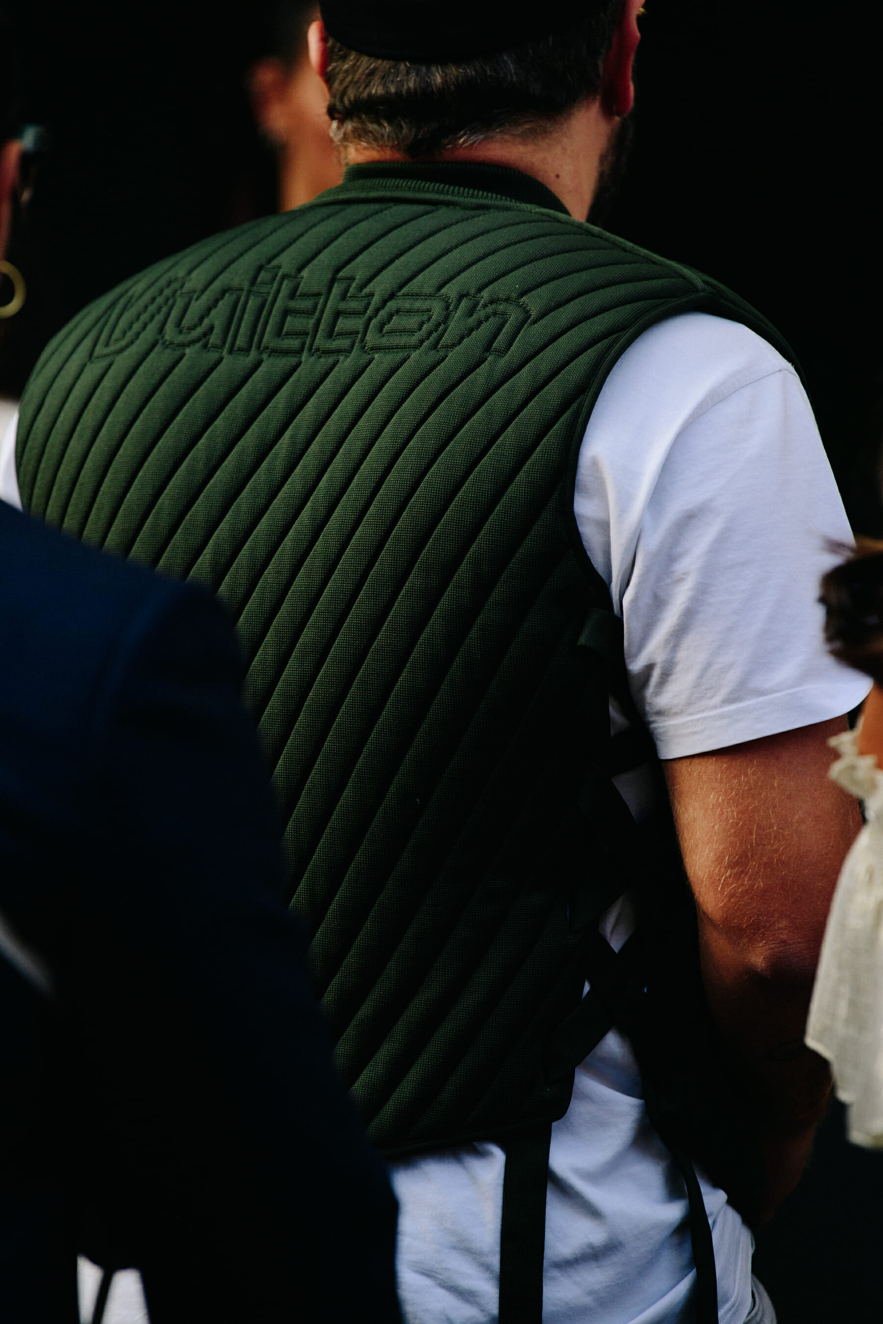 Man wearing Louis Vuitton vest