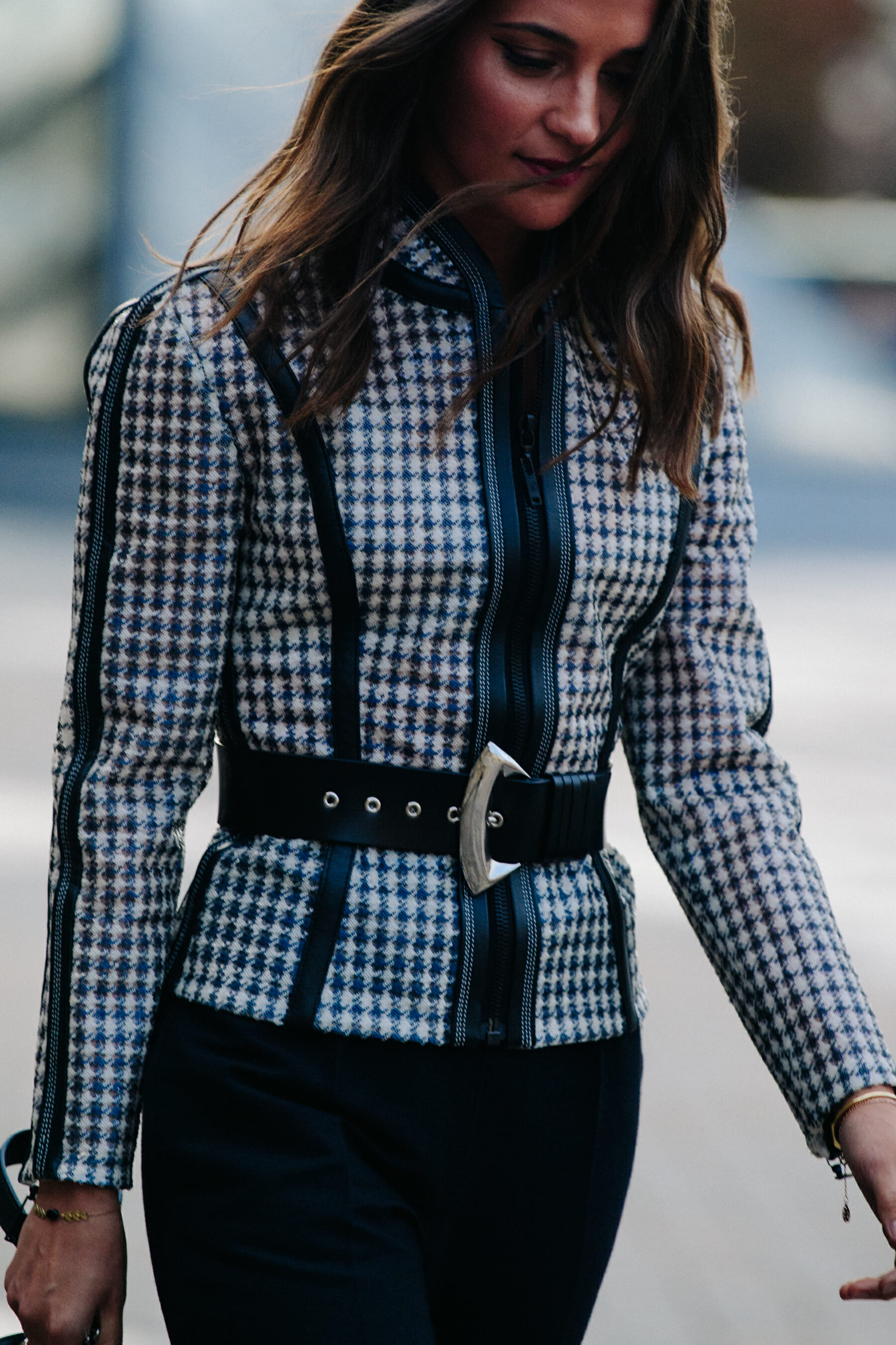 Actress wearing Louis Vuitton