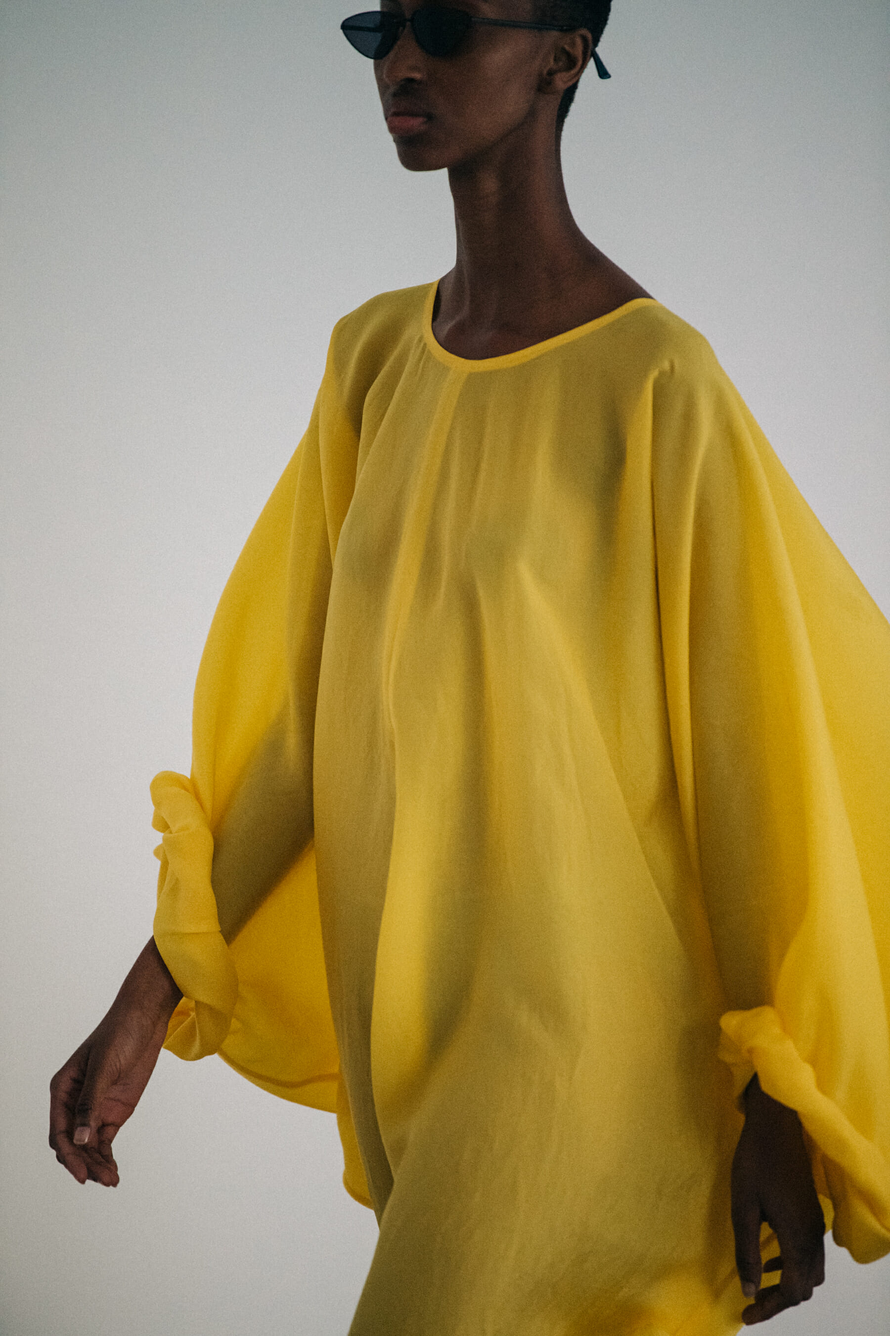 Models on runway at Nehera