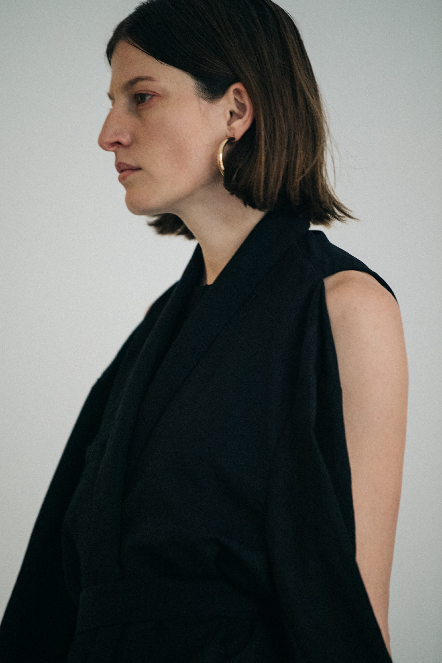 Jennae Quisenberry backstage at Nehera