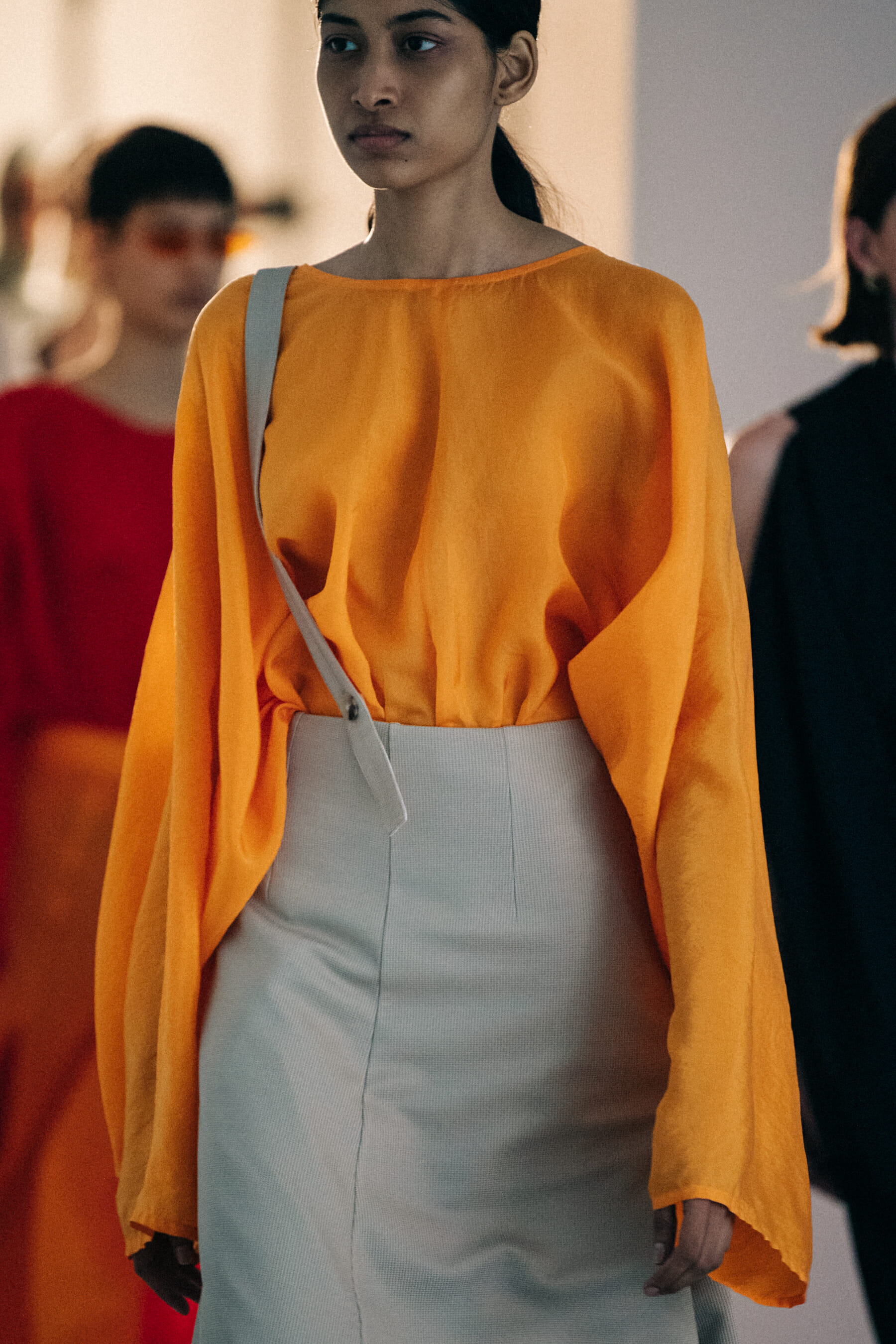 Models on runway at Nehera