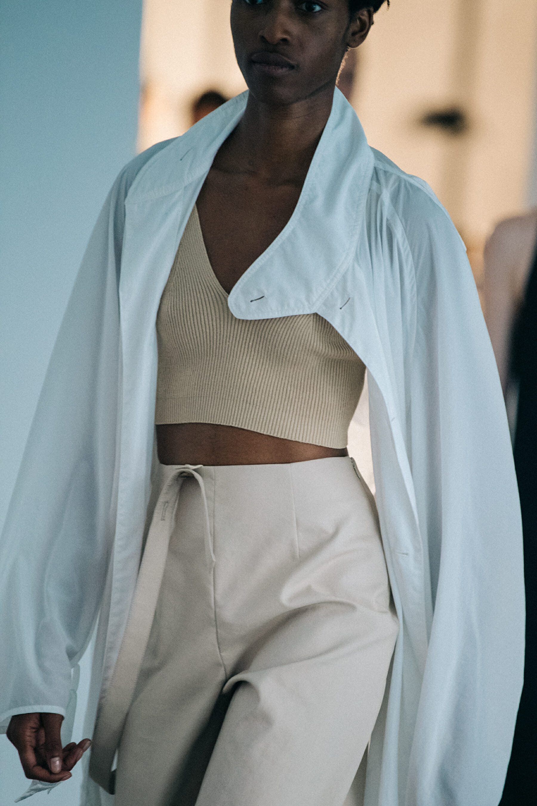 Models on runway at Nehera