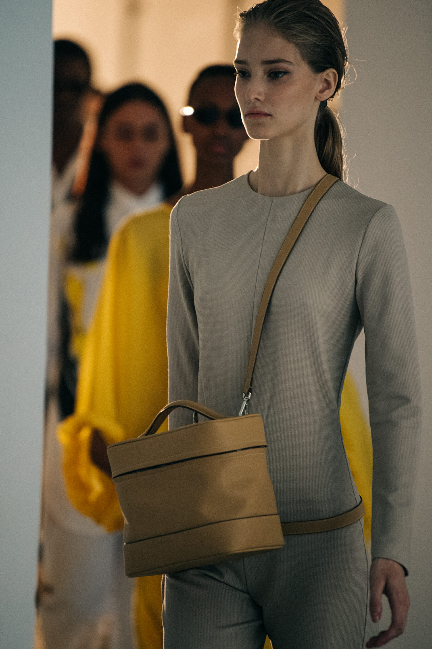 Models on runway at Nehera