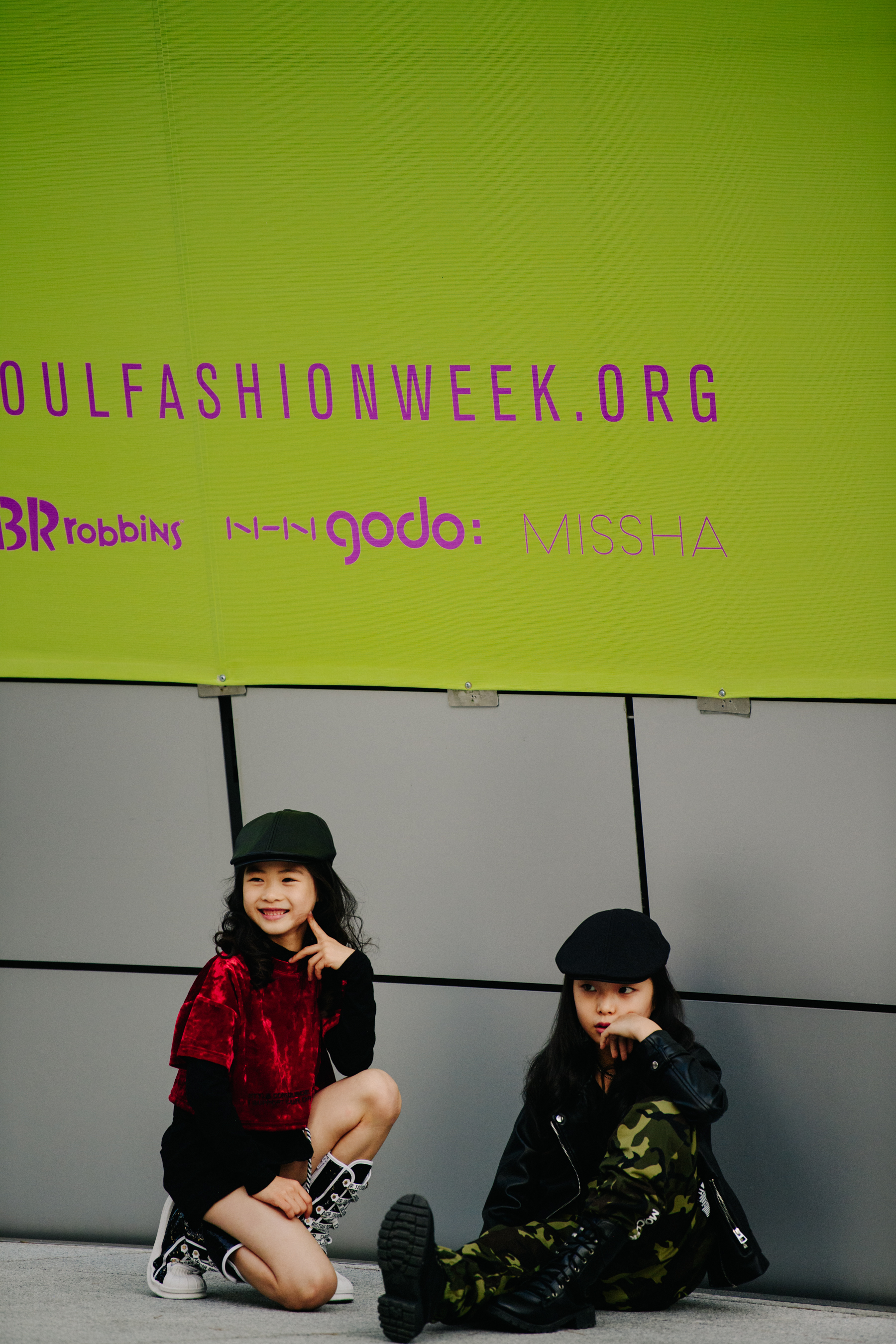 Korean children modelling