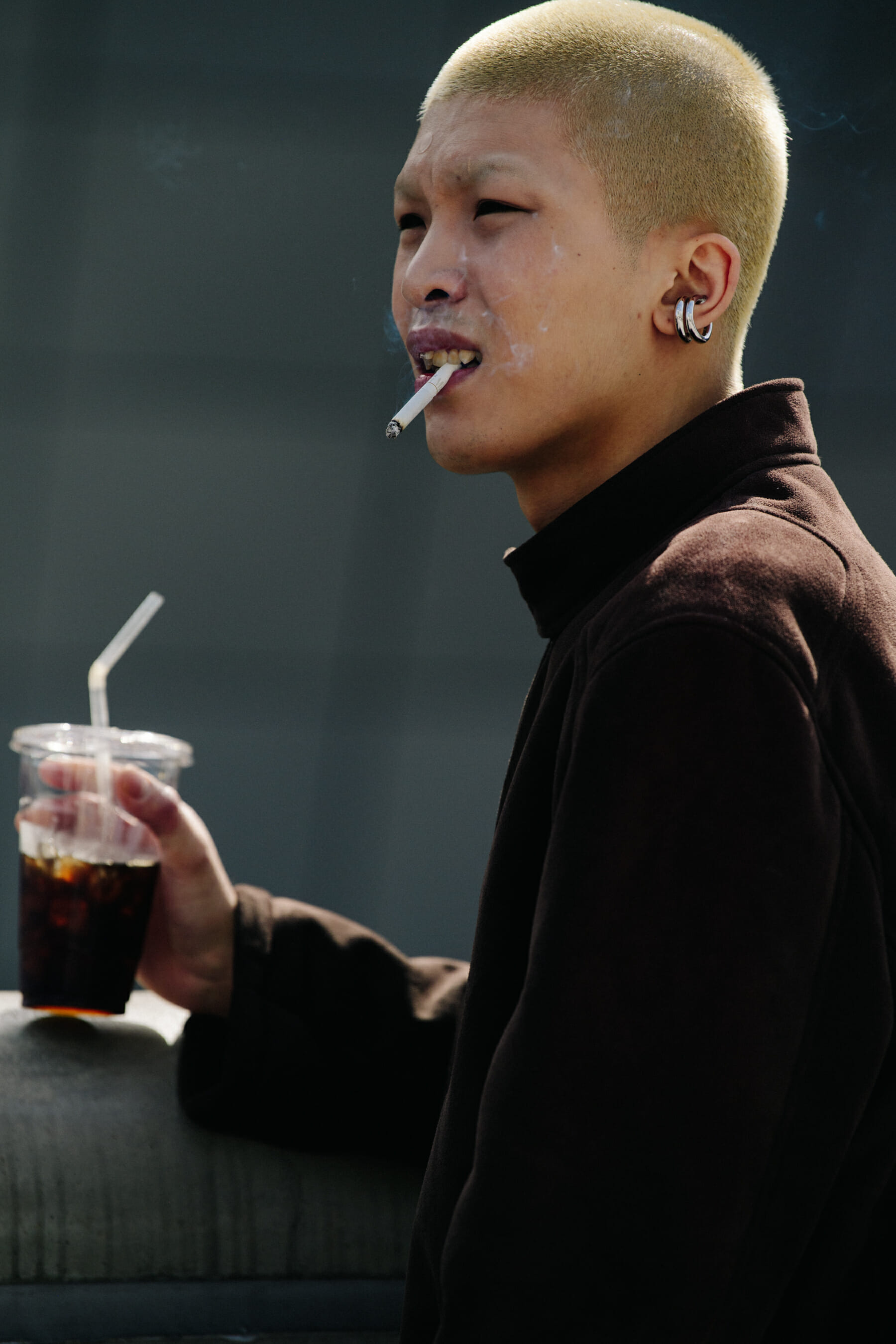 Man smoking