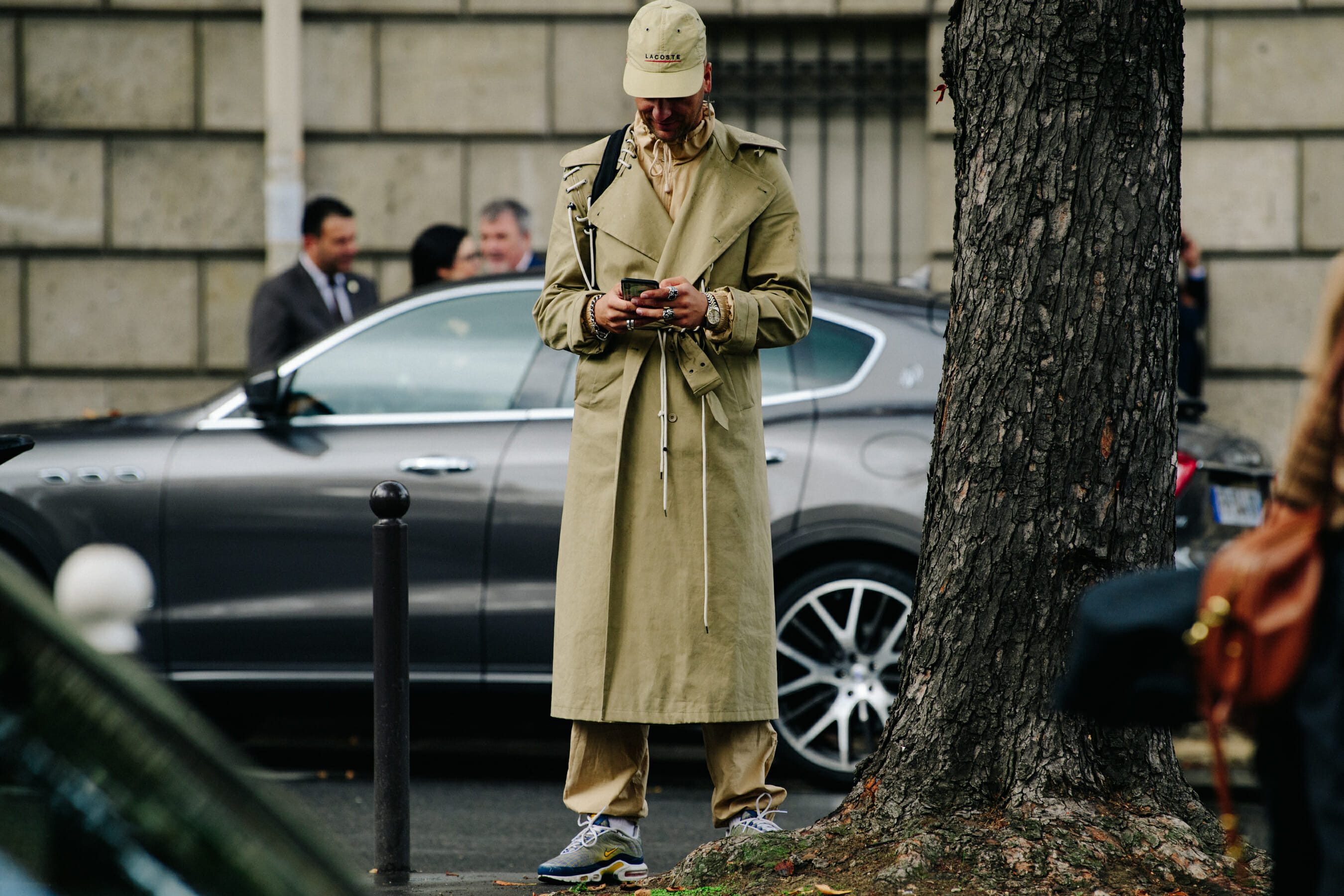 French man wearing JW Anderson