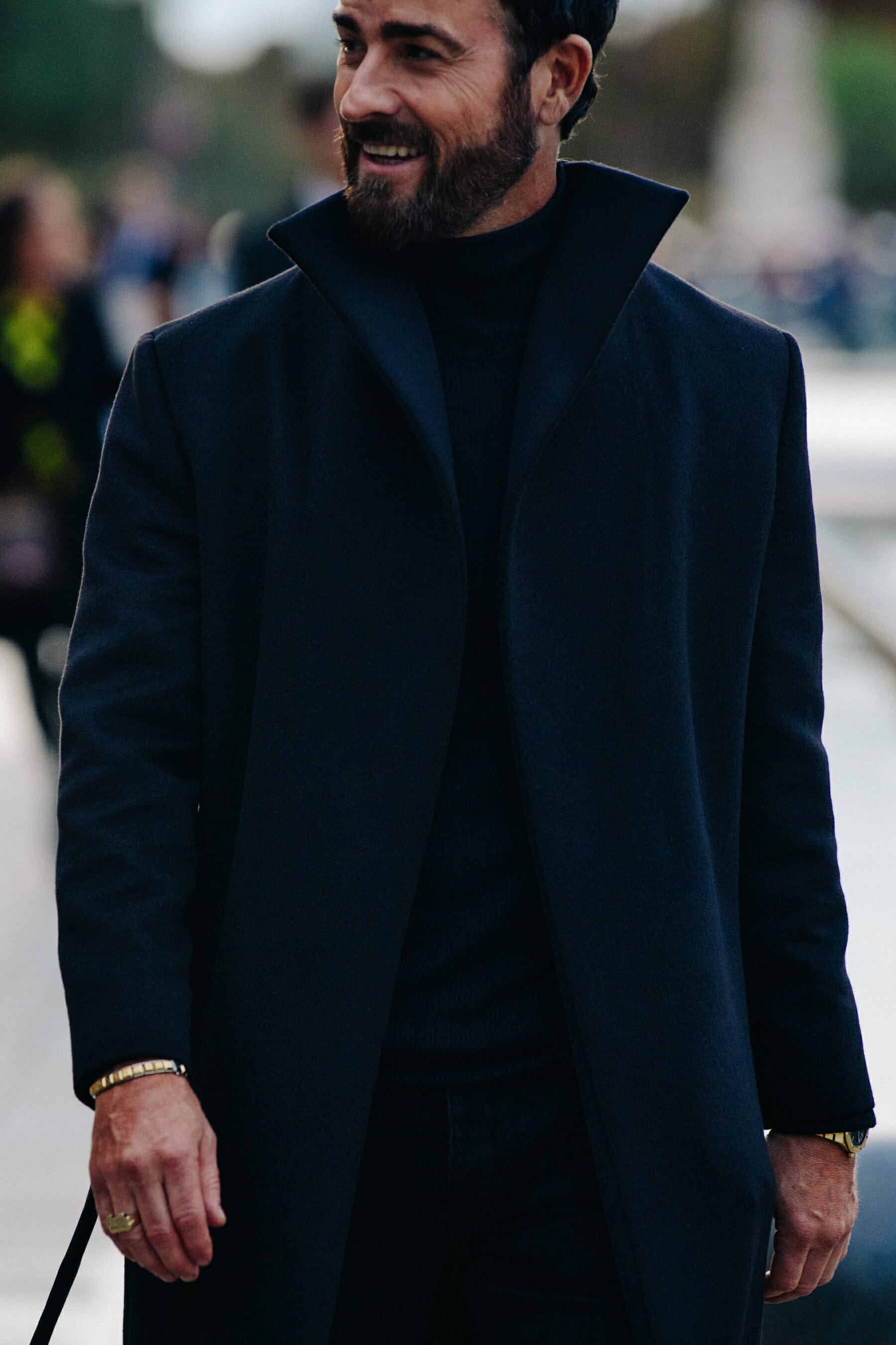 Actor wearing Louis Vuitton