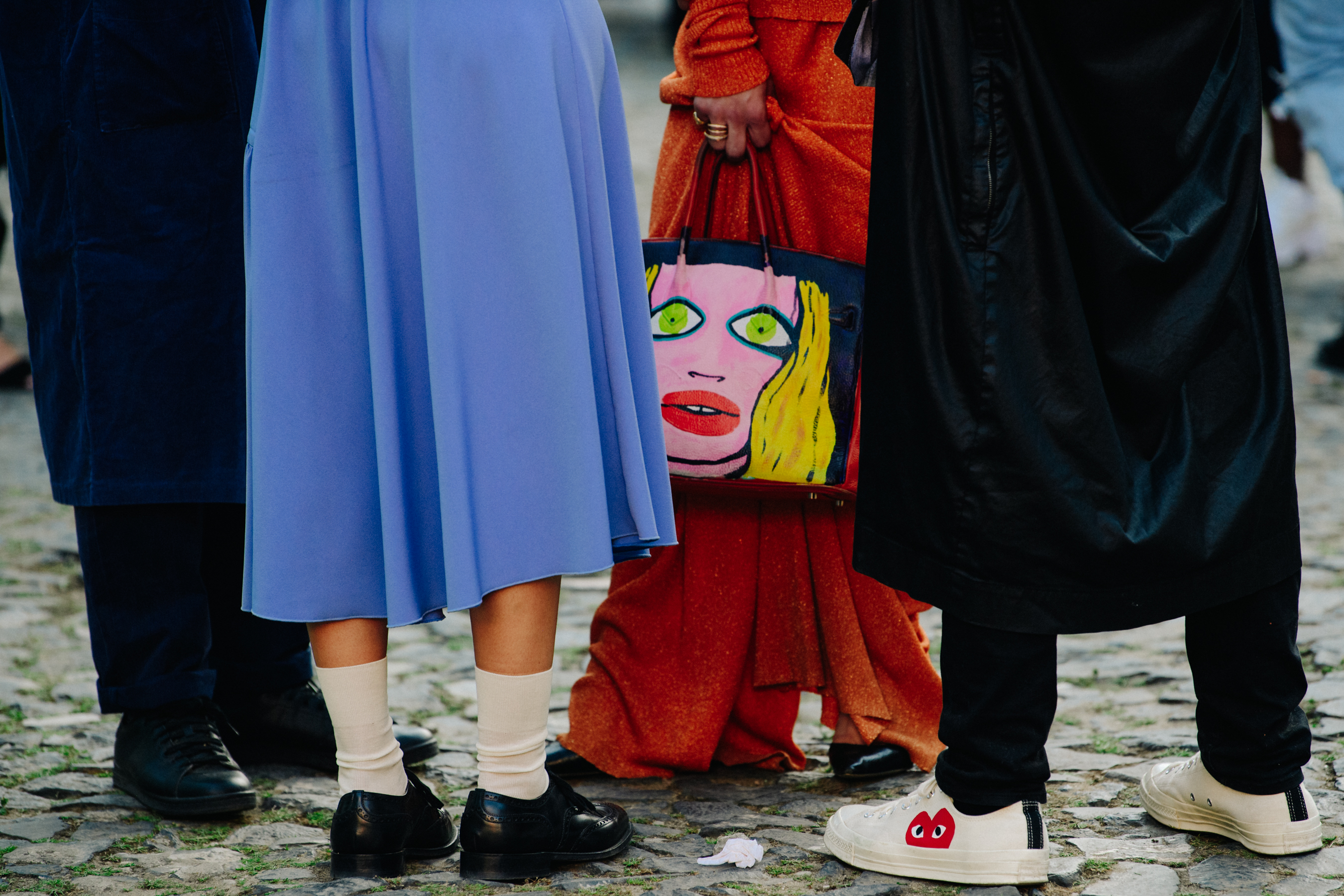 Group of people wearing stylish shoes