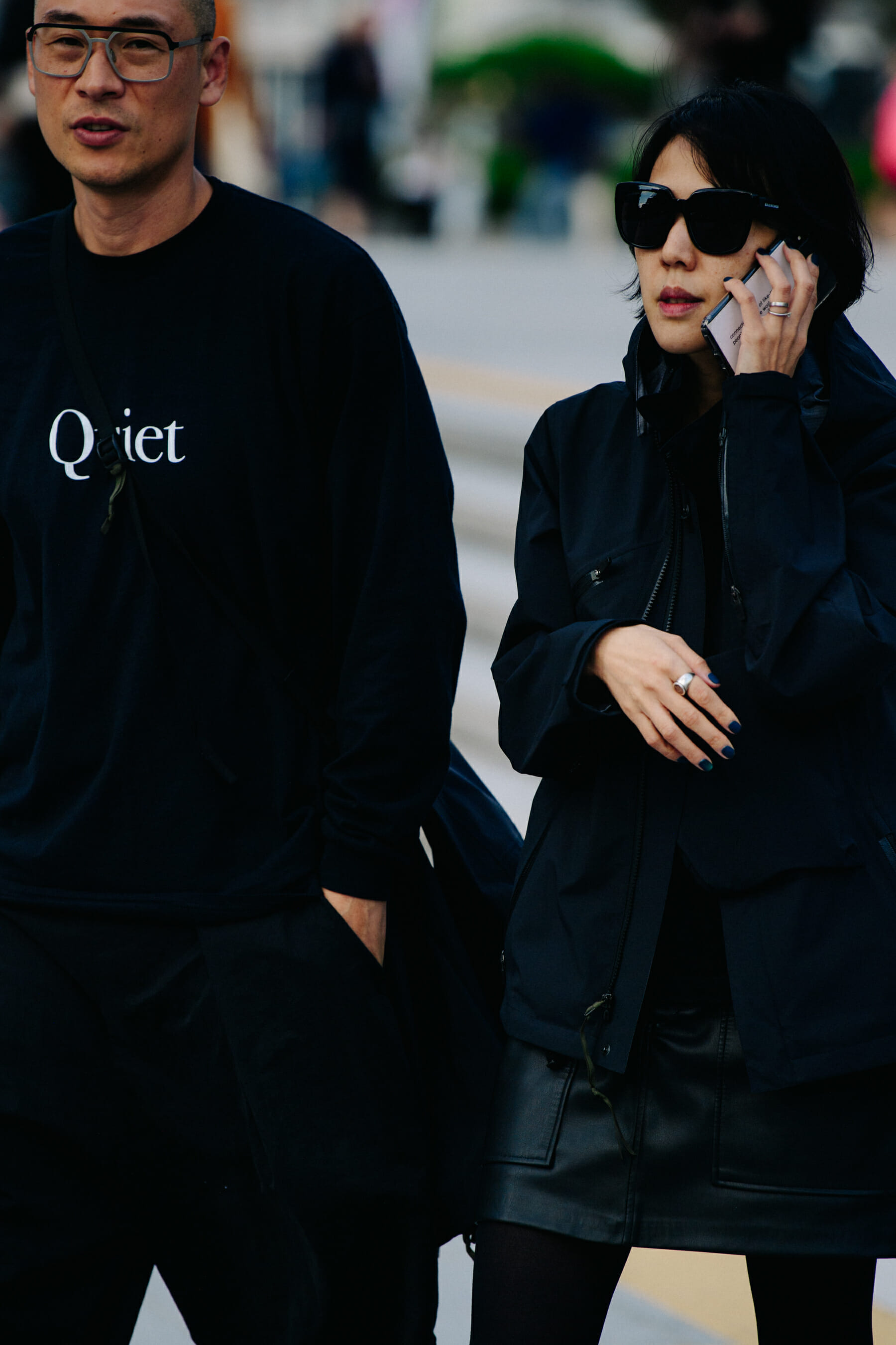 Coevo owners wearing ACRONYM