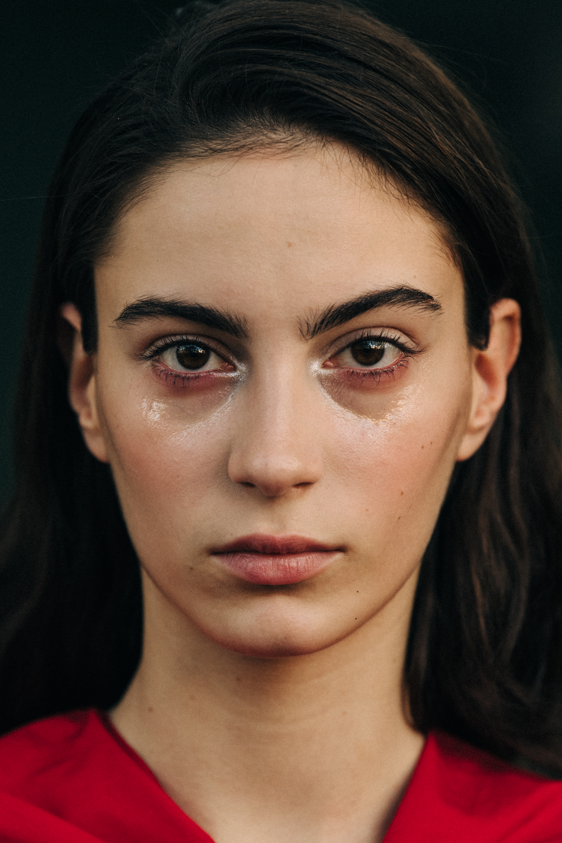 Georgian model with natural skin