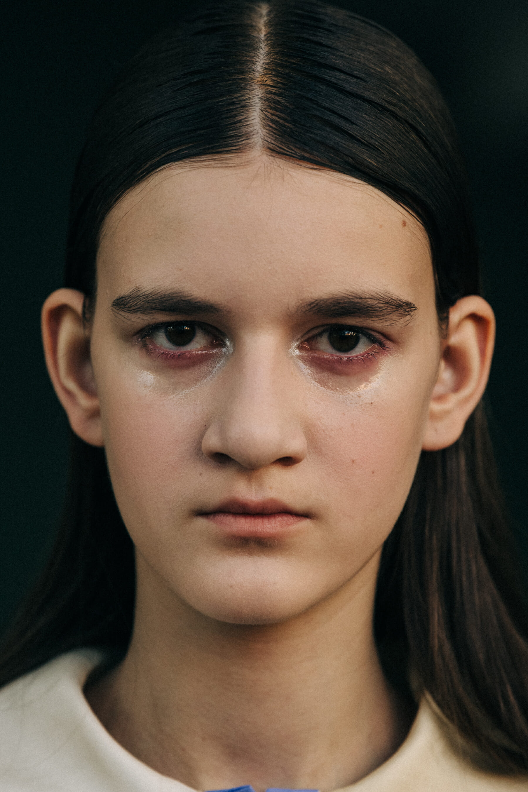 Georgian model with natural skin